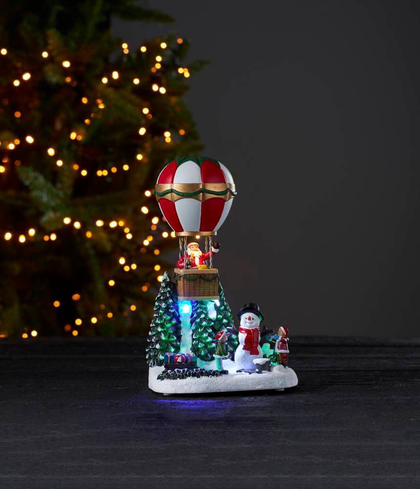 RGBW - EGLO flammig-flammig, Raten LED Weihnachtsdeko LED auf - - Heißluftballon Winter Dekoobjekt 6 kaufen Beleuchtung »MERRYVILLE«,