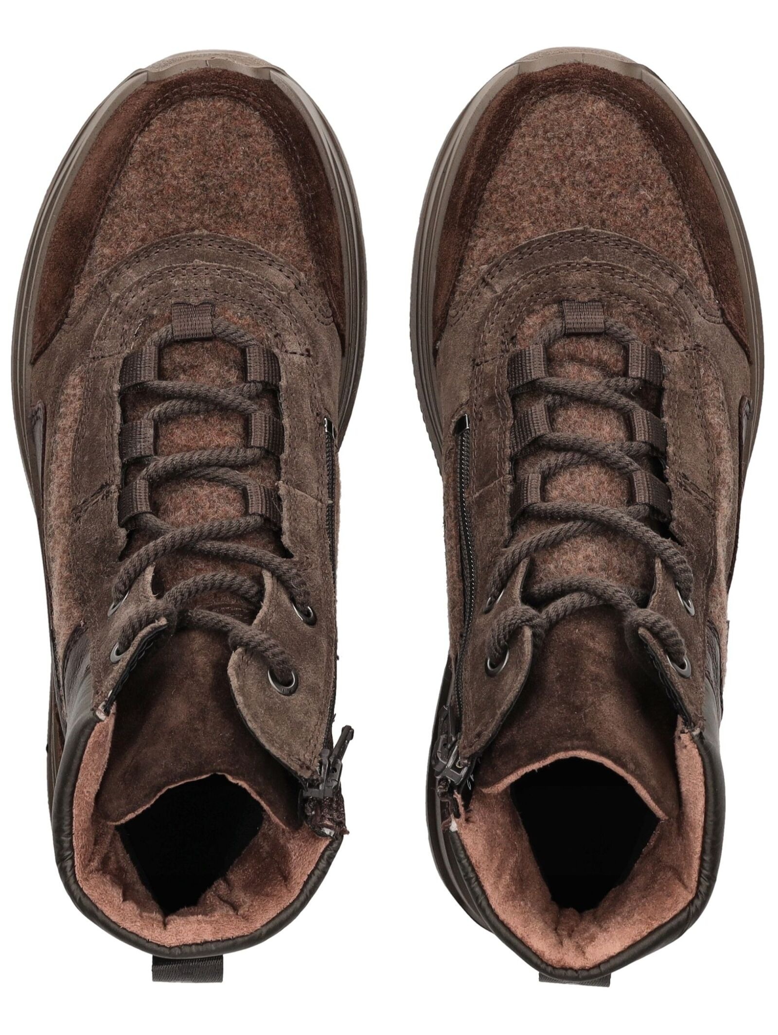 Legero Schnürstiefelette »Legero Stiefelette Veloursleder/Textil«