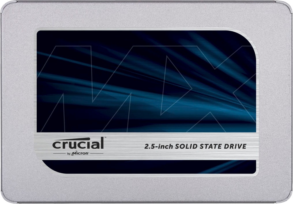 Crucial interne SSD »MX500 1TB SSD«, 2,5 Zoll, Anschluss SATA, 3D NAND SATA