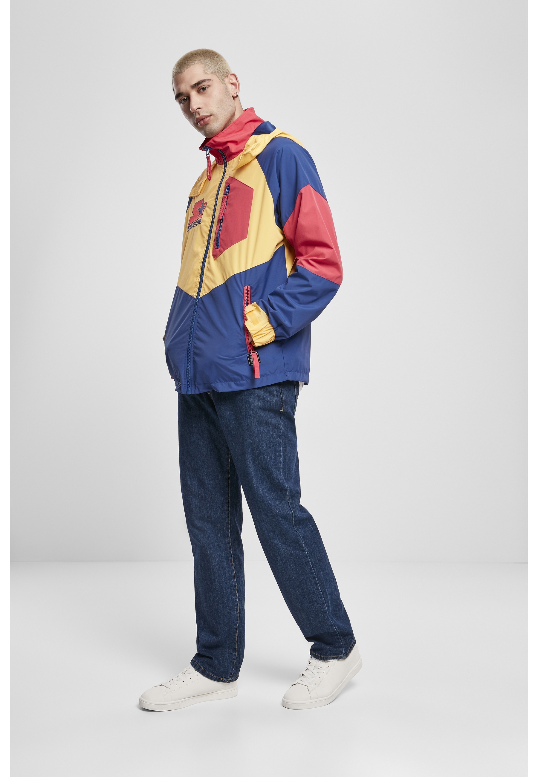 Starter Black Label Funktionsmantel »Starter Black Label Herren Starter Multicolored Logo Jacket«