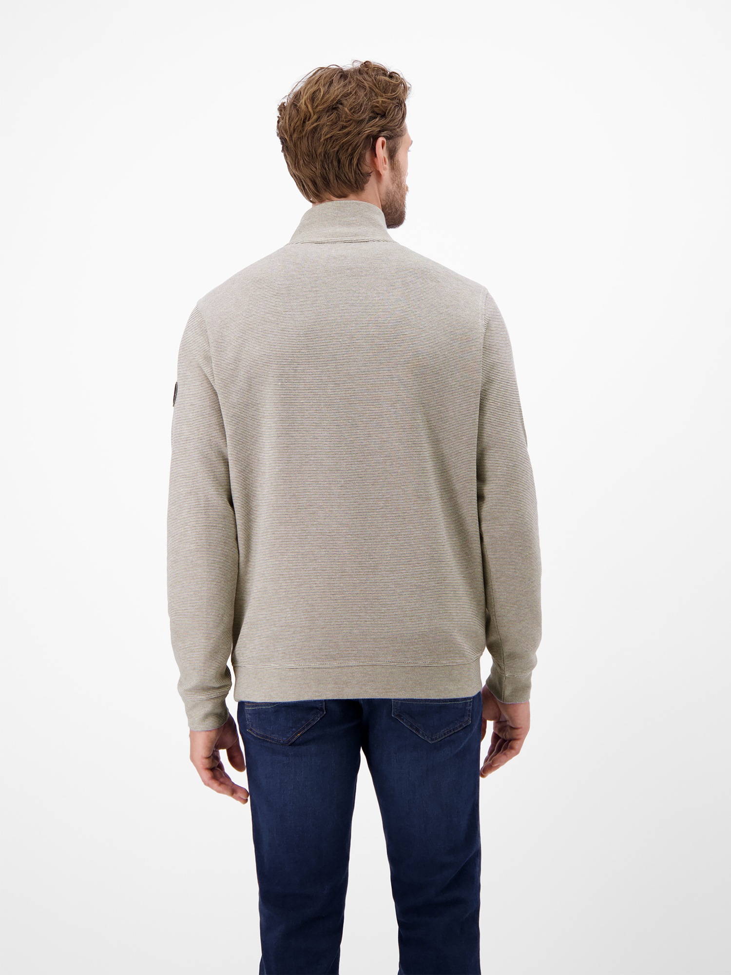 LERROS Sweatshirt »Unifarbener Sweattroyer für Herren«
