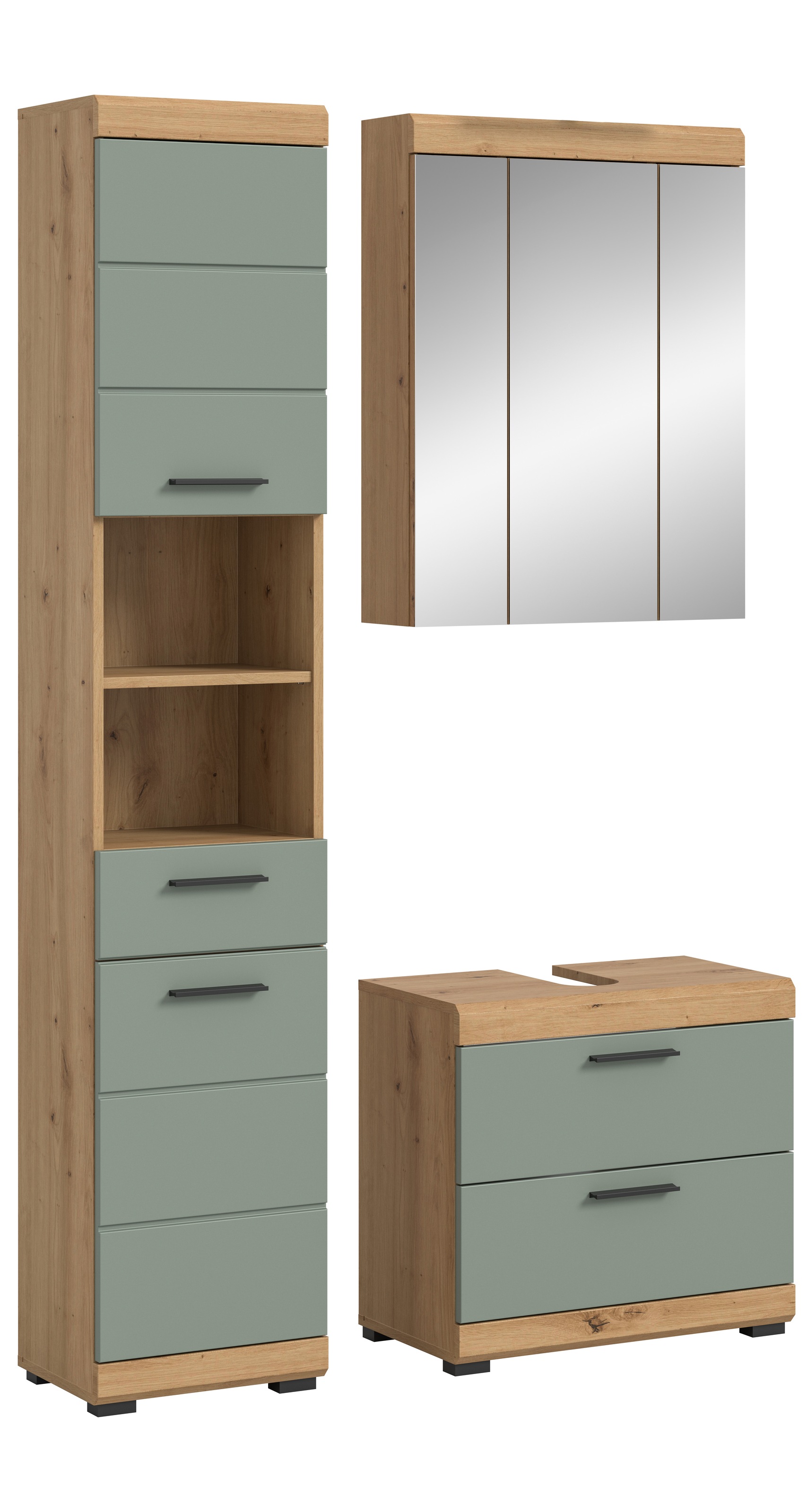 INOSIGN Badmöbel-Set »Siena, 3 teilig, bestehend aus:«, (Set, 3 St., TOPSEL günstig online kaufen