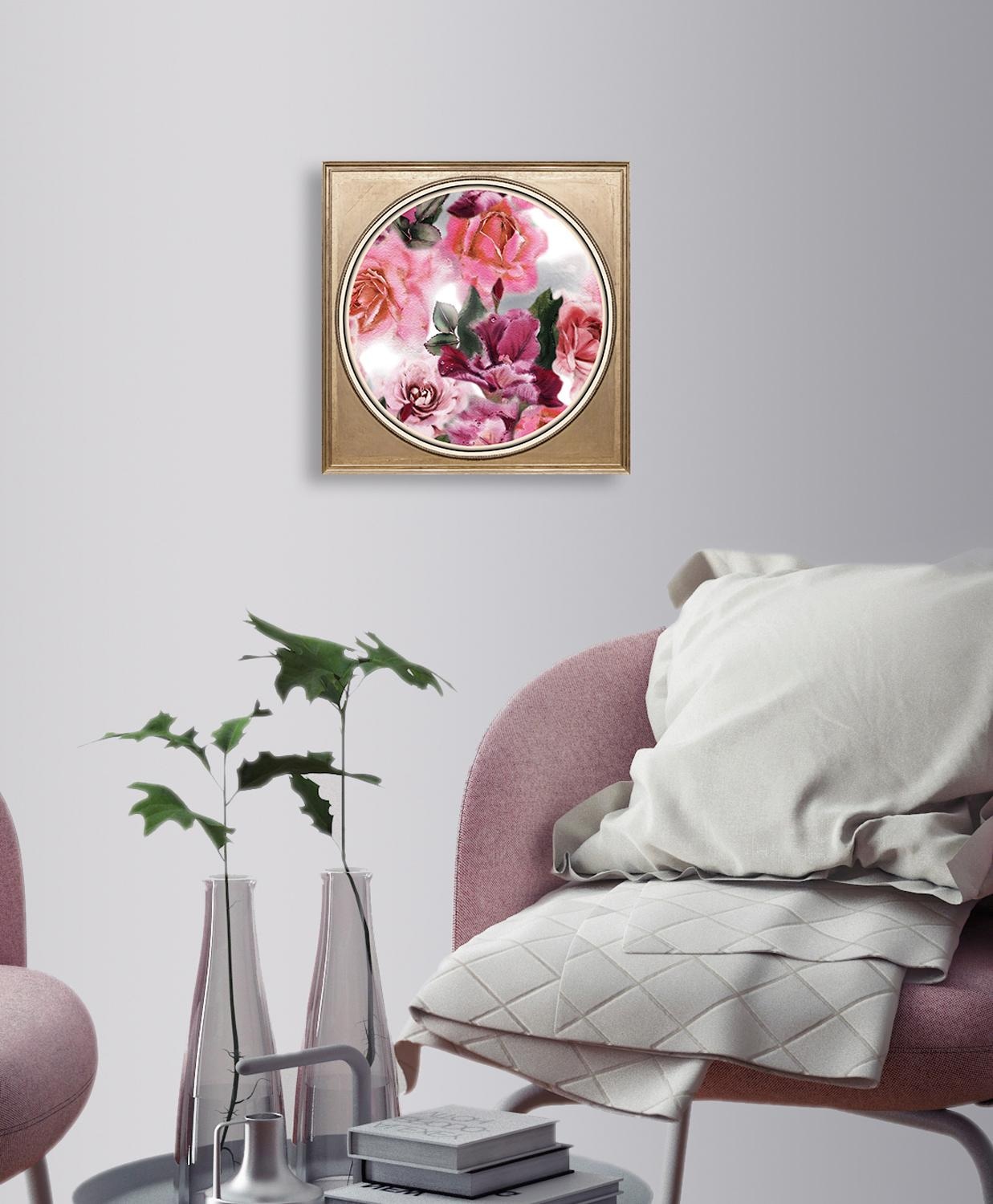 queence Acrylglasbild »Rosen«