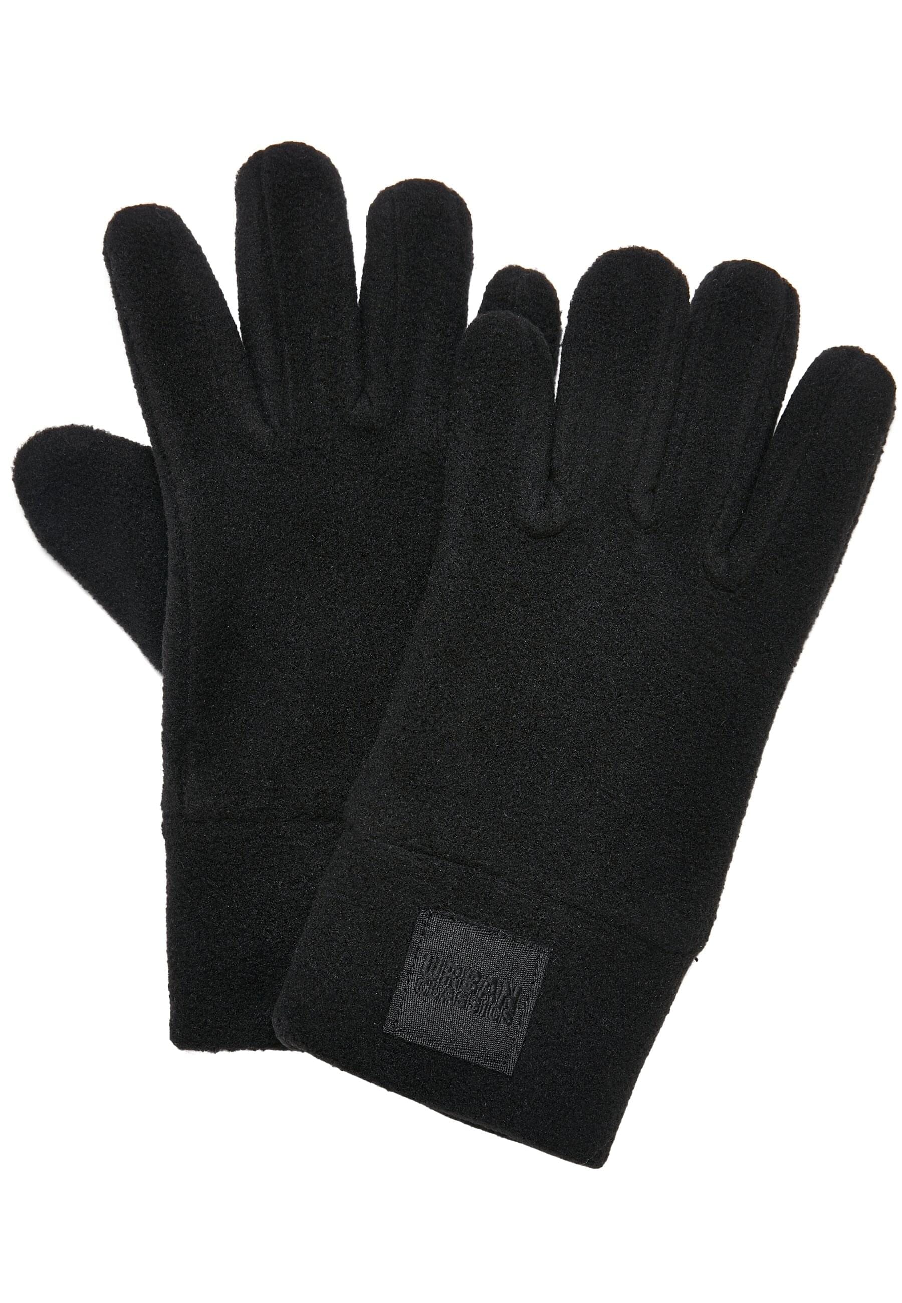 URBAN CLASSICS Baumwollhandschuhe »Urban Classics Unisex Fleece Winter Set Kids«