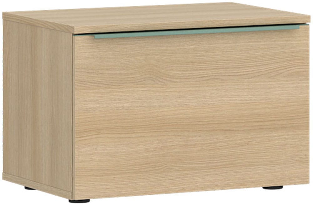 TOM TAILOR HOME Nachtkommode »COLOR PUZZLE 1 Schublade mit farbigem Griff« Nachtkommode mit einer großen Schublade