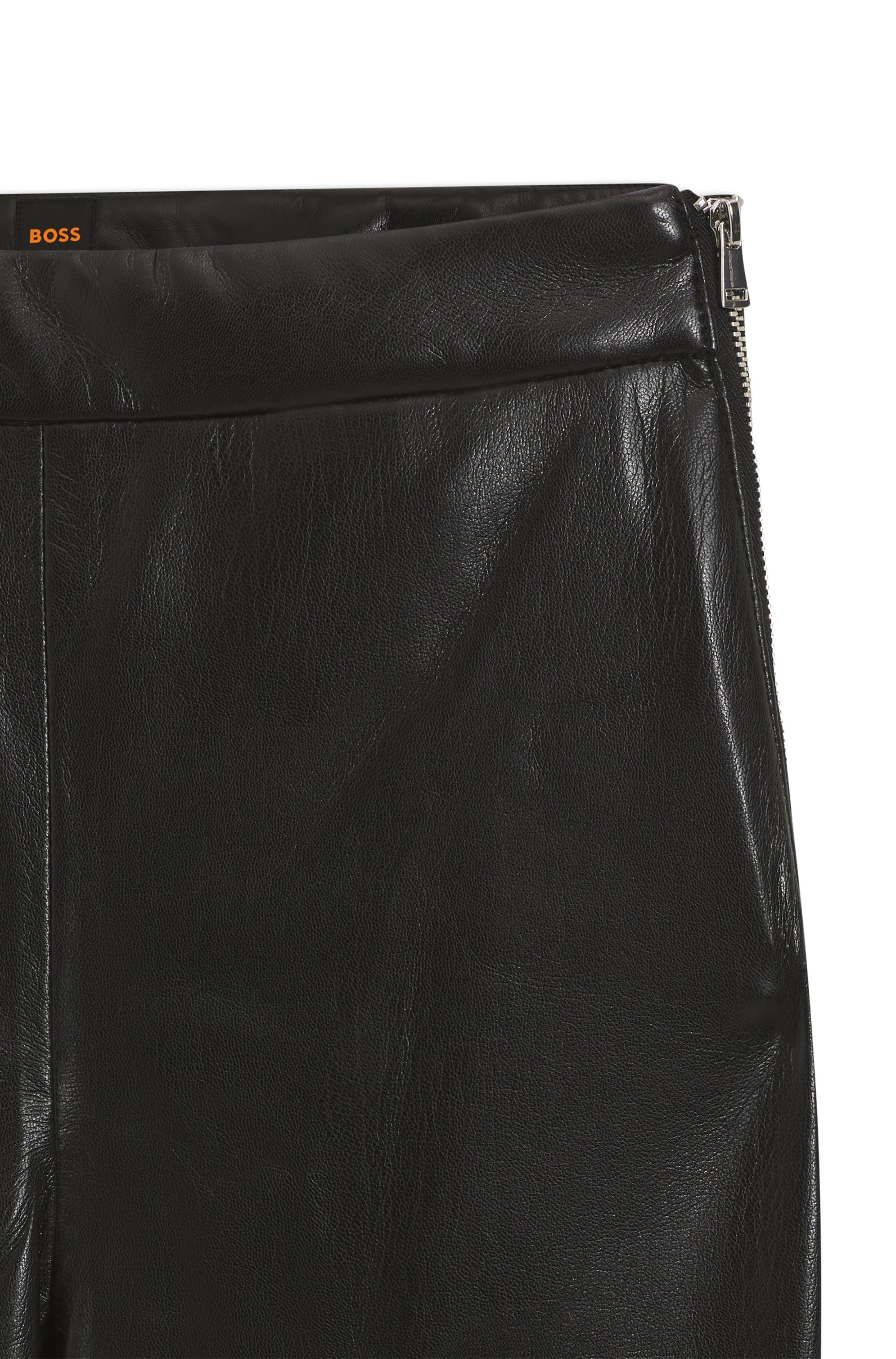 BOSS ORANGE Leggings »Taskin Premium Damenmode«, Slim Fit in Lederoptik