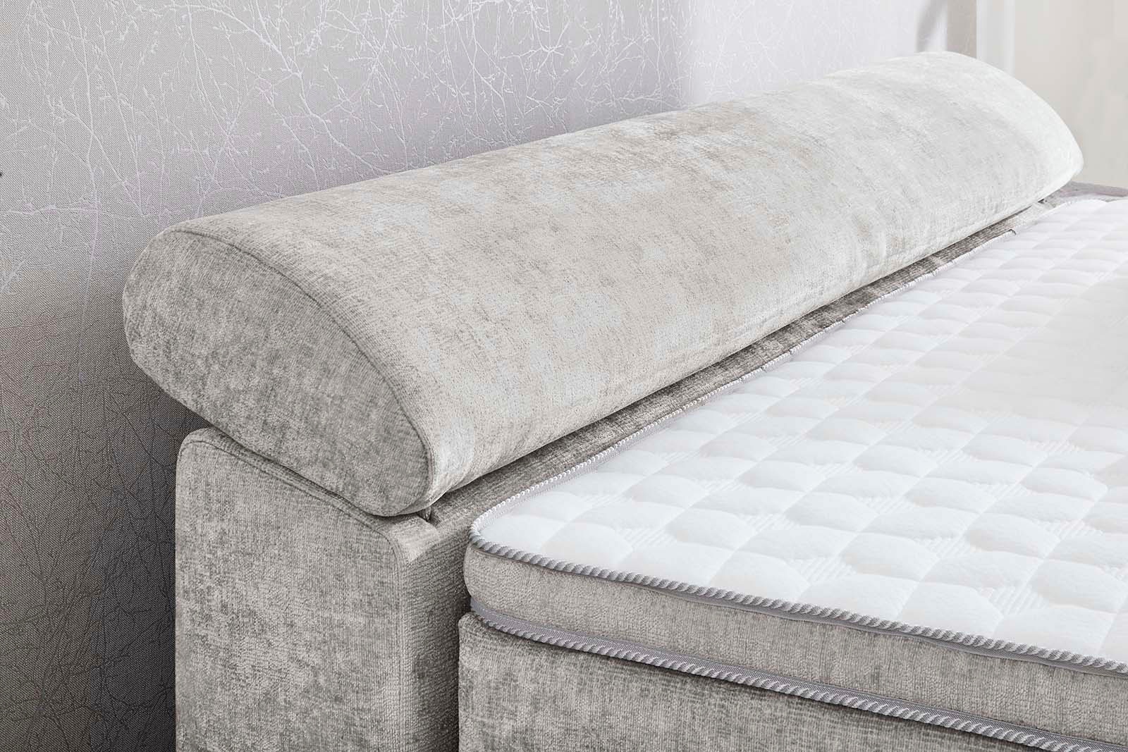 Jockenhöfer Gruppe Boxspringbett »Diva, inkl. 7-Zonen-TTFK-Matratze«, Kopfteil höhenverstellbar, KS-Topper