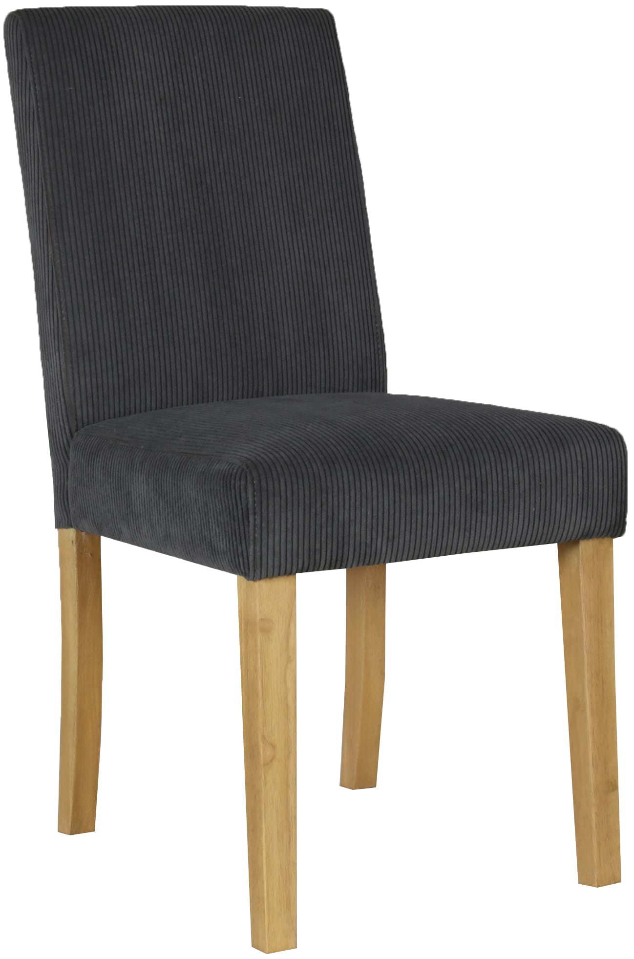 Home affaire Esszimmerstuhl »Winikon, TOPSELLER!«, (Set), 2 St., Cord, Massivholzgestell, moderner Cordbezug, bequem gepolstert