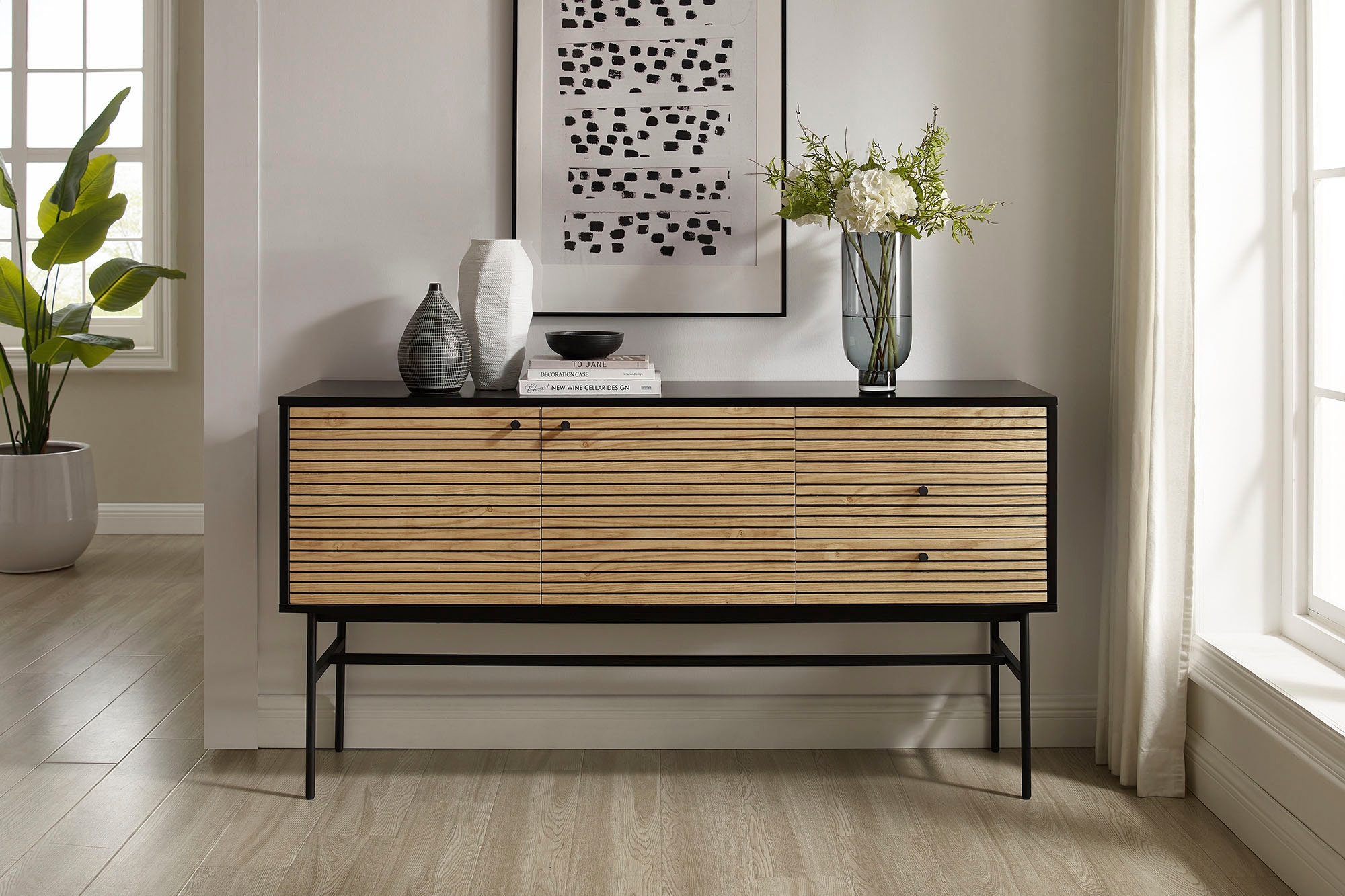 SalesFever Sideboard, Kommode im Scandi Design