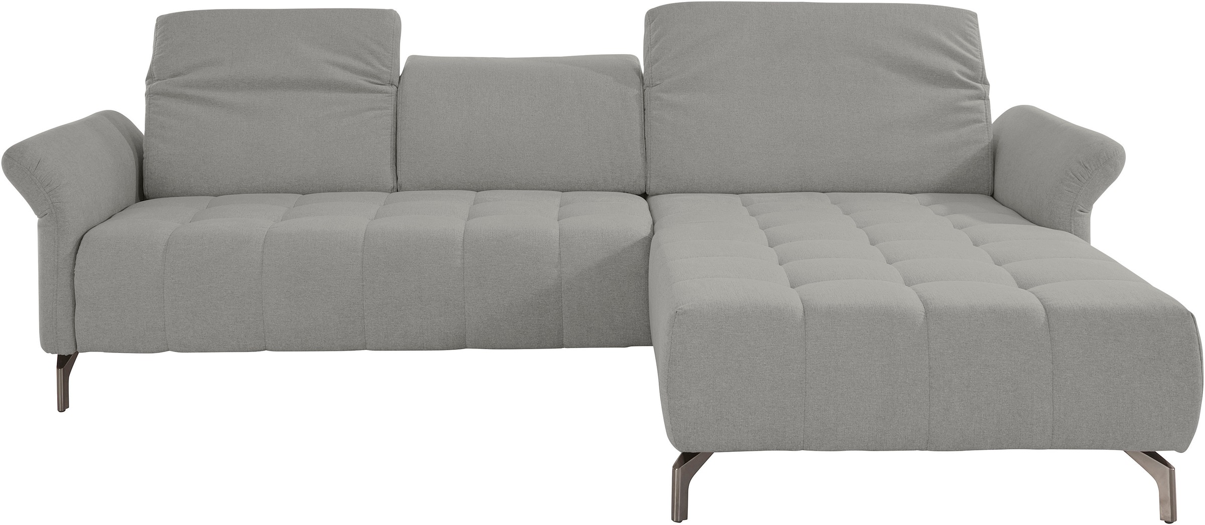 INOSIGN Ecksofa »Fresh L-Form«, Federkern, wahlweise Kopfteilverstellung un günstig online kaufen