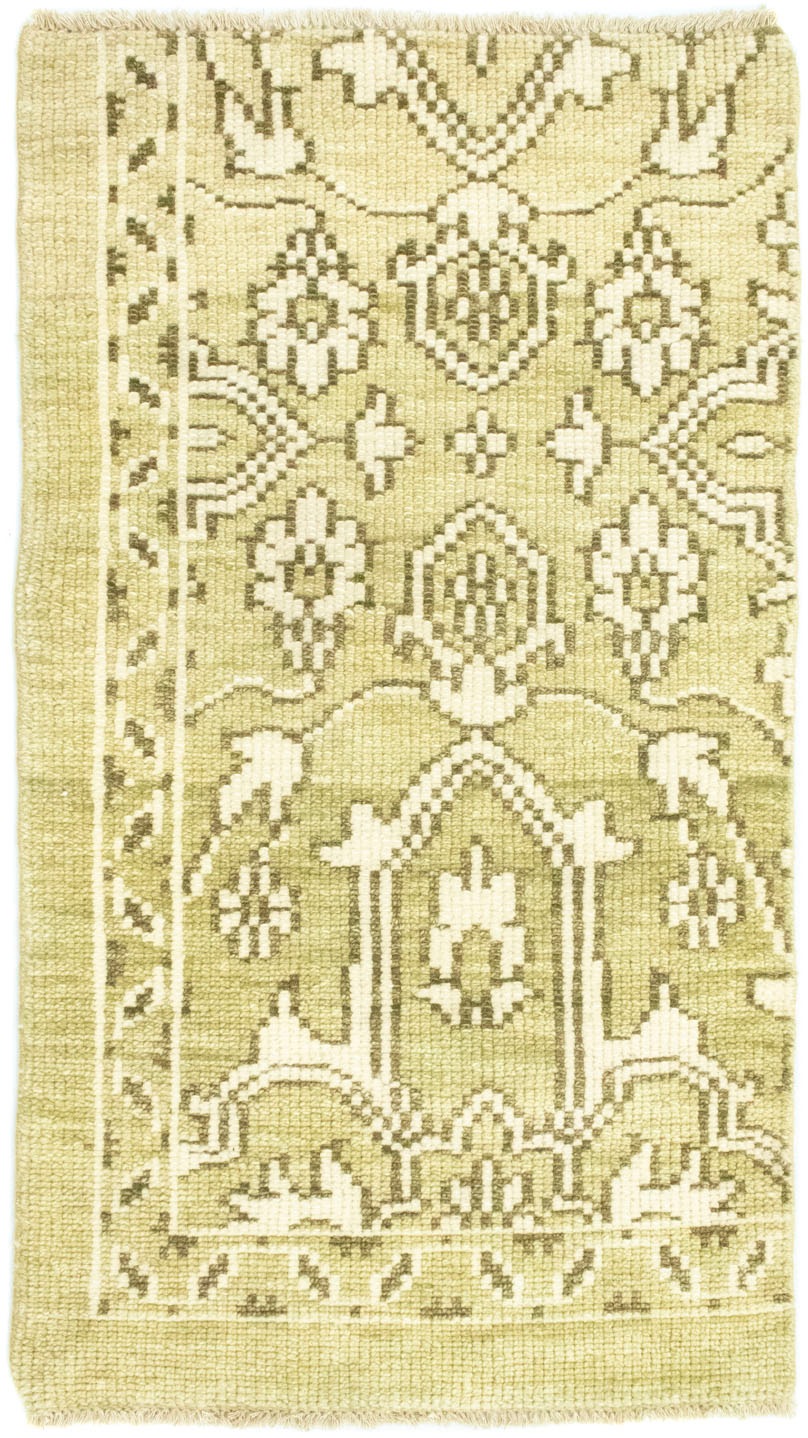 morgenland Wollteppich »Designer Teppich handgeknüpft beige«, rechteckig, 6 günstig online kaufen