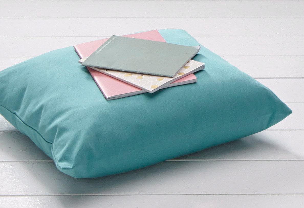 H.O.C.K. Dekokissen »Classic Uni«, Kissenhülle mit Füllung, 1 Stück, 60/40 cm