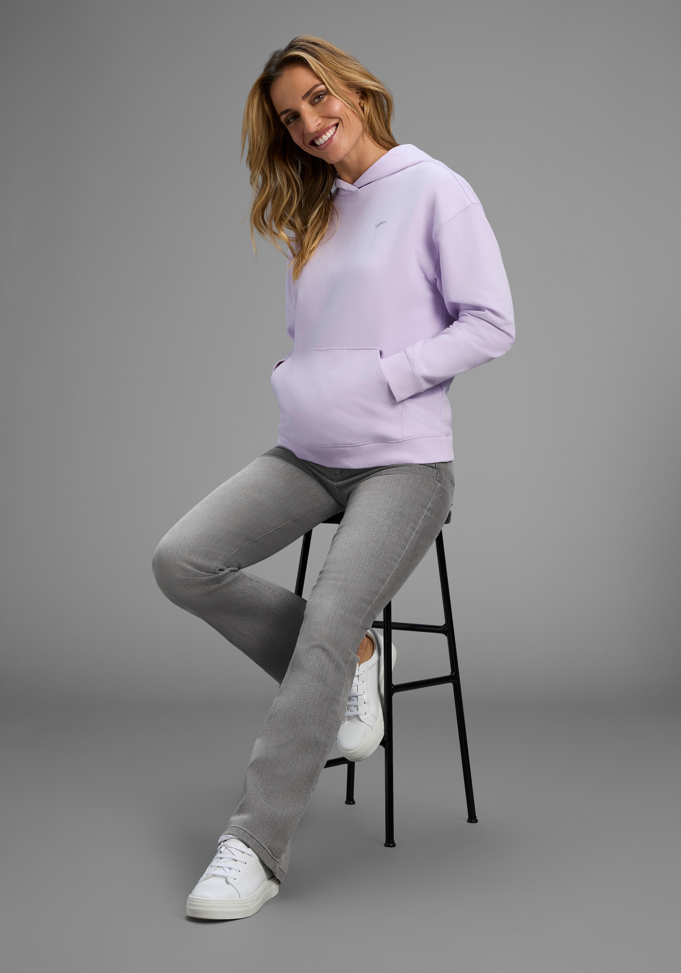 Arizona Bootcut-Jeans »Comfort-Fit« ausgestellte Beinform,  mit Eingrifftaschen,  High-Waist