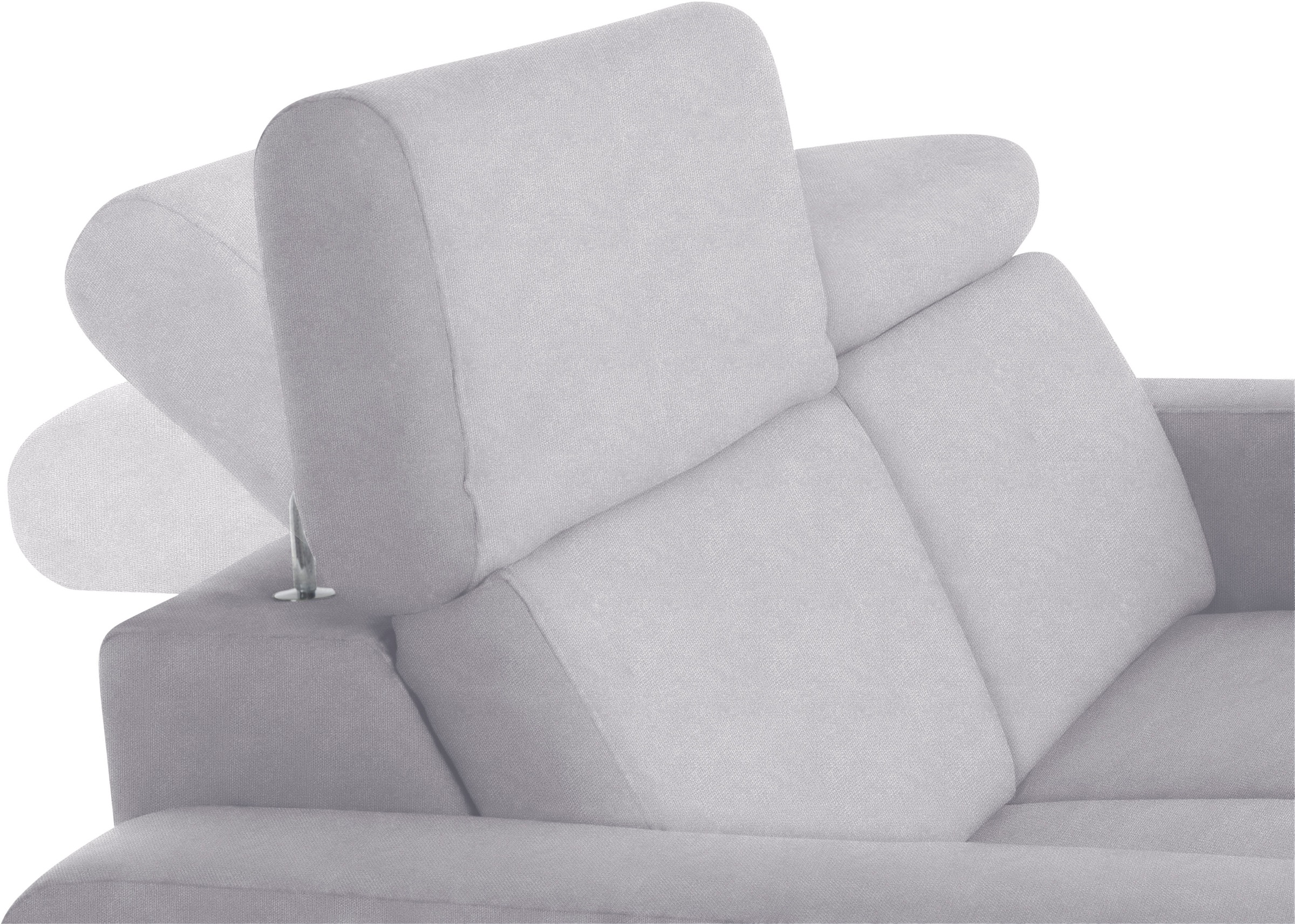 sit&more 2-Sitzer »Bologna«, inklusive Kopfteilverstellung und Federkern