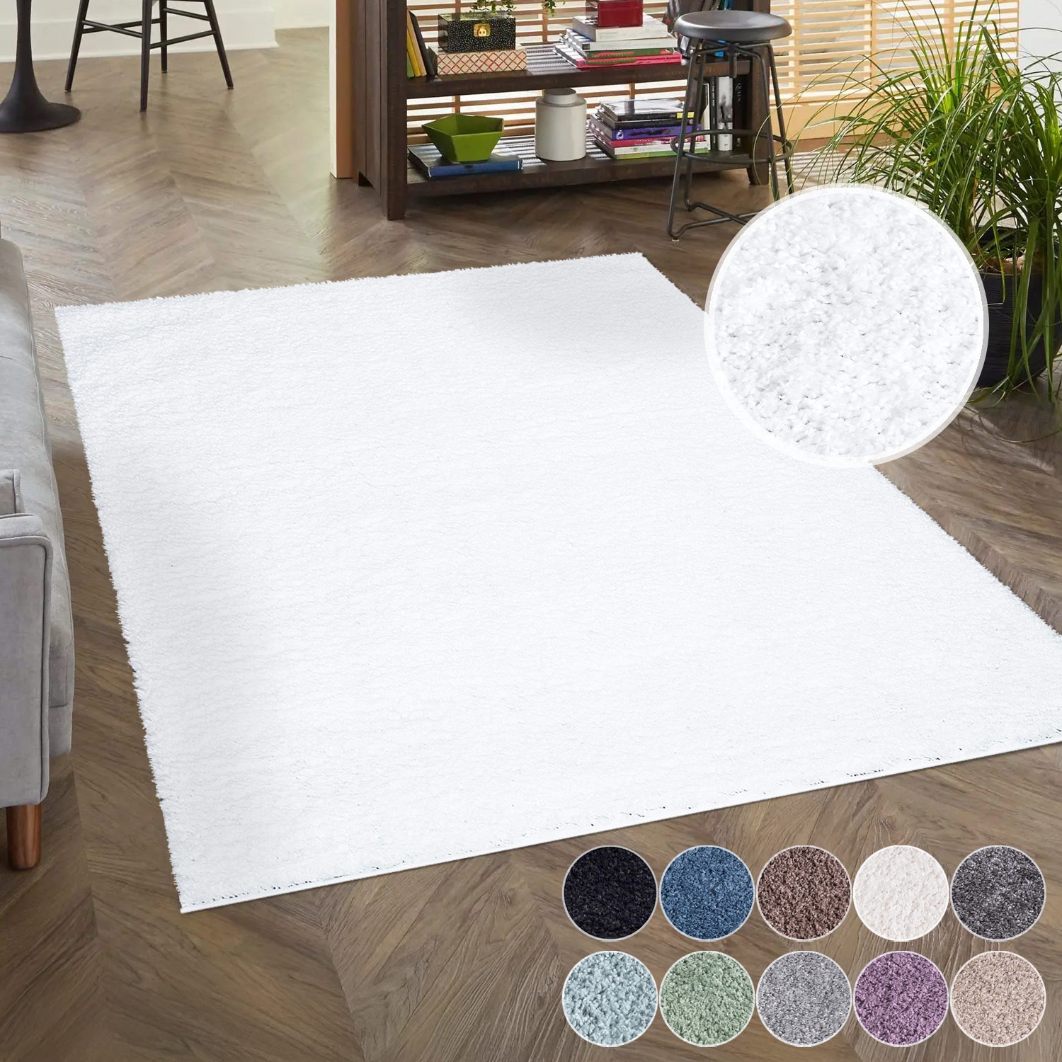 Carpet City Hochflor-Teppich »City Shaggy«, rechteckig, 30 mm Höhe, Auch al günstig online kaufen