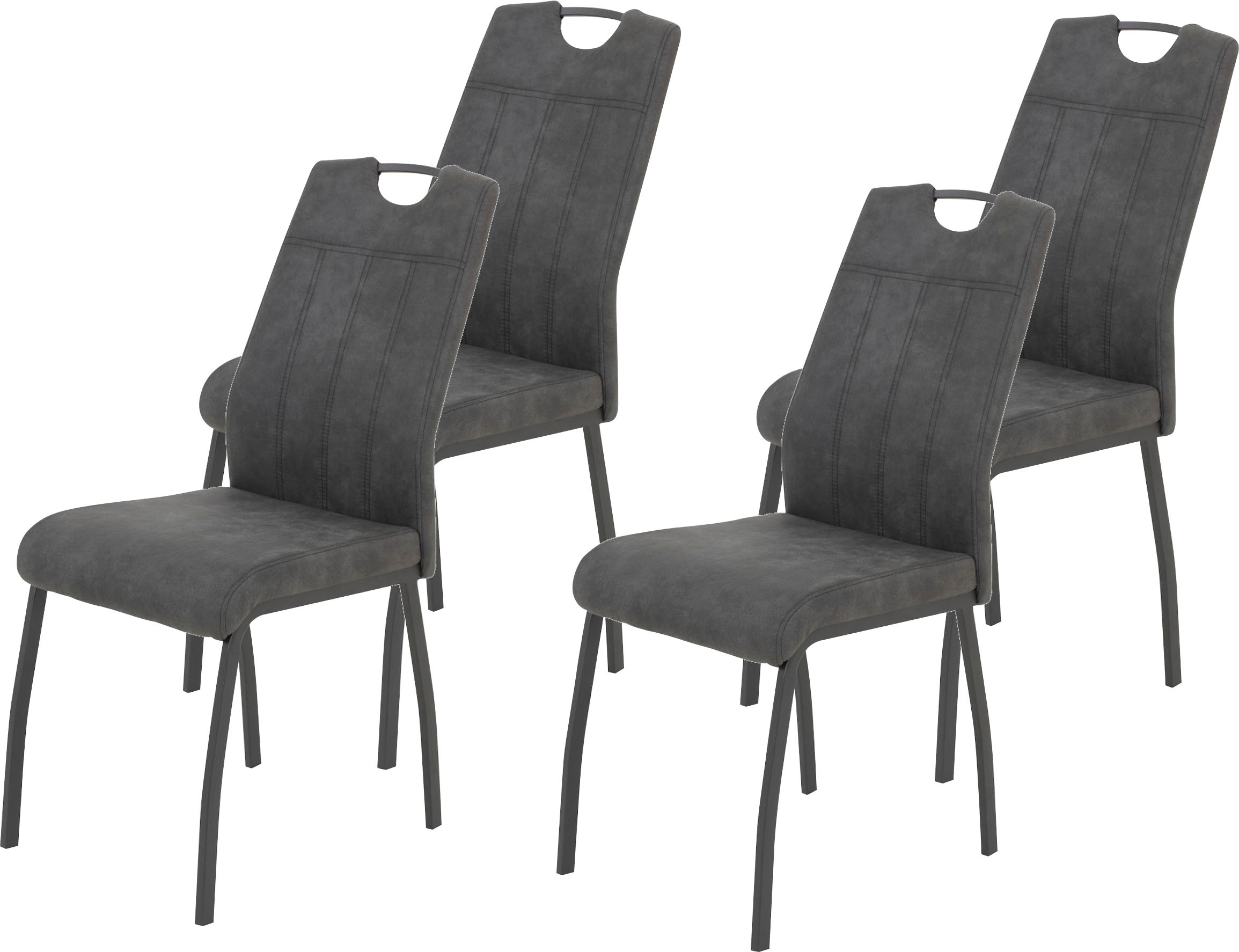 HELA Esszimmerstuhl »ELIF« (Set) 4 Stk.140 Kg Belastbar, Küchenstuhl günstig online kaufen