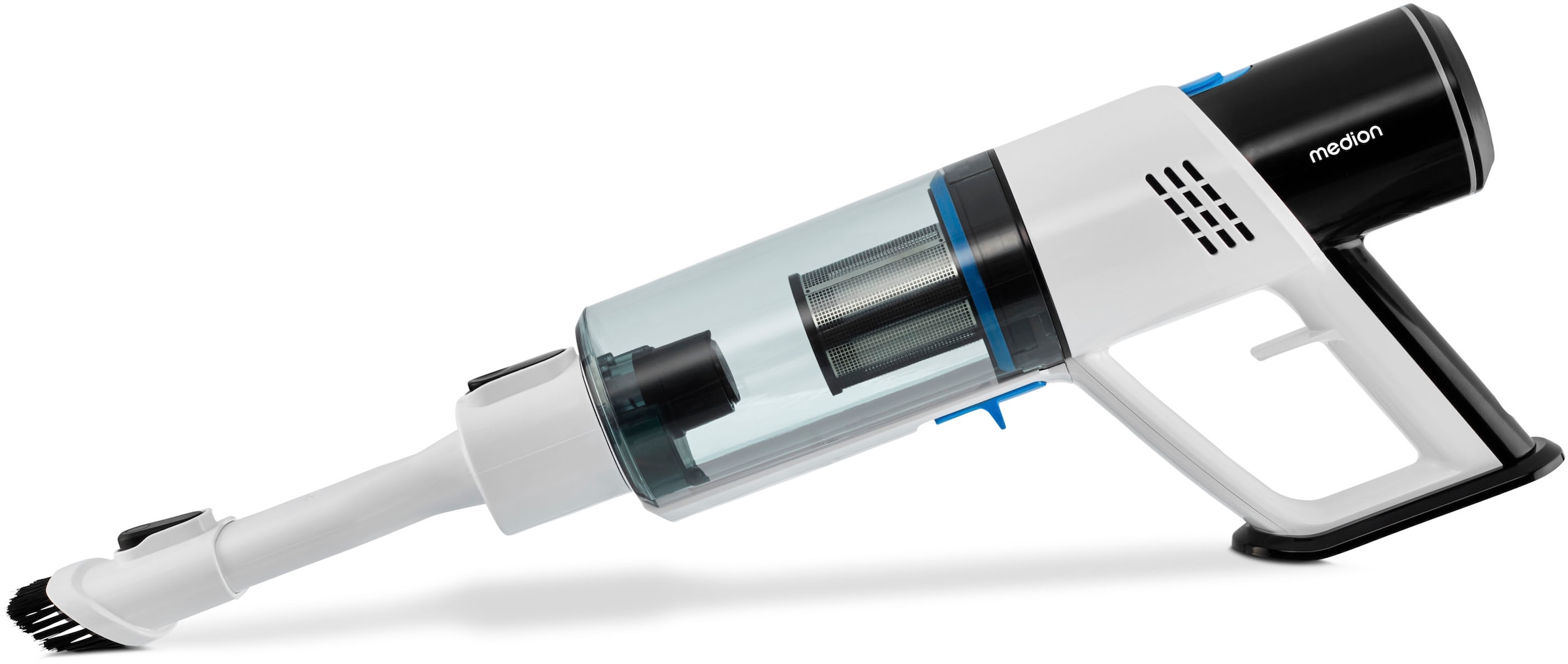 Medion® Akku-Stielstaubsauger »P250 / MD11829«, 22 kPa, HEPA-H13 Filter, integriertes Zubehör