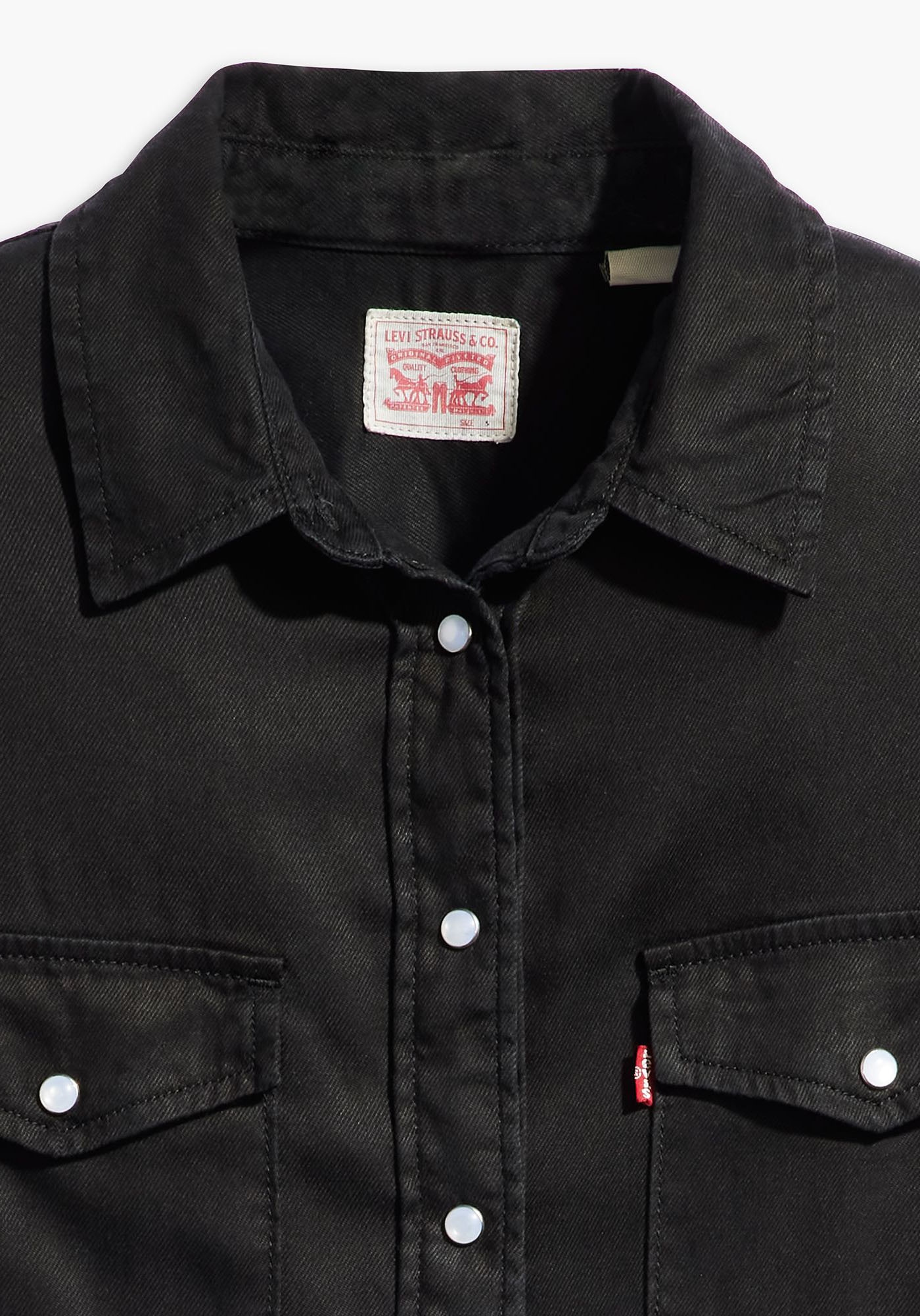 Levi's® Jeansbluse »ESSENTIAL WESTERN«, mit Brusttaschen mit Druckknöpfen