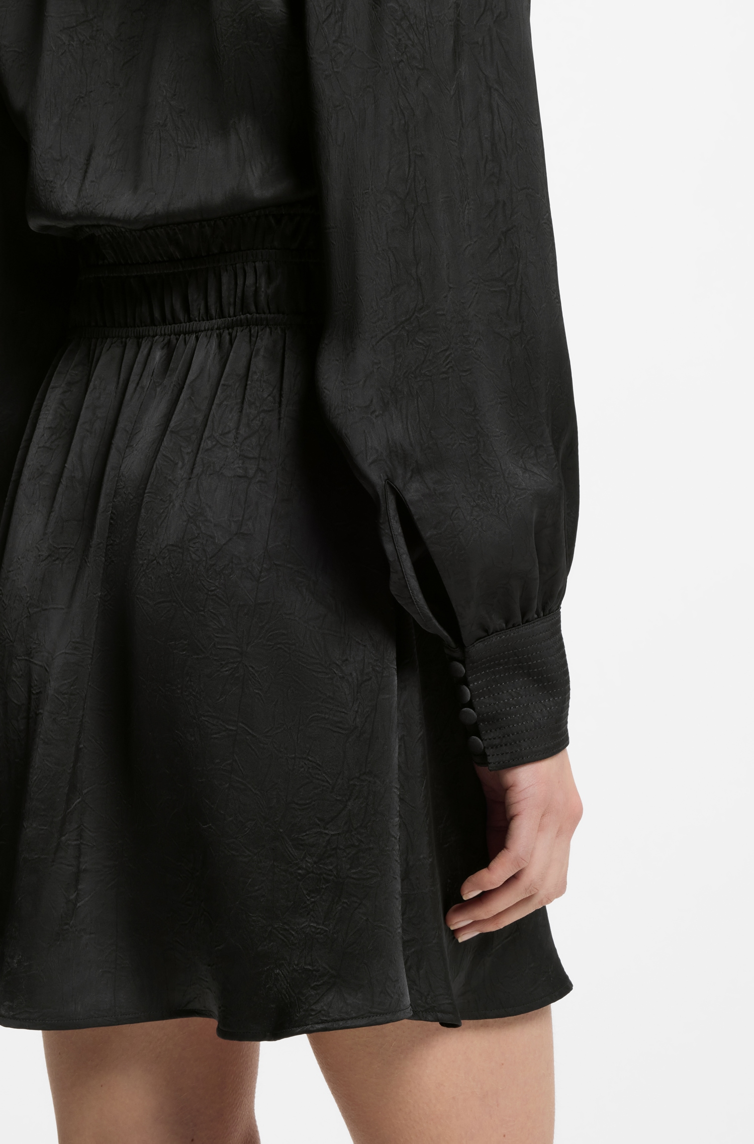 BOSS ORANGE Satinkleid »Deply Premium Damenmode«