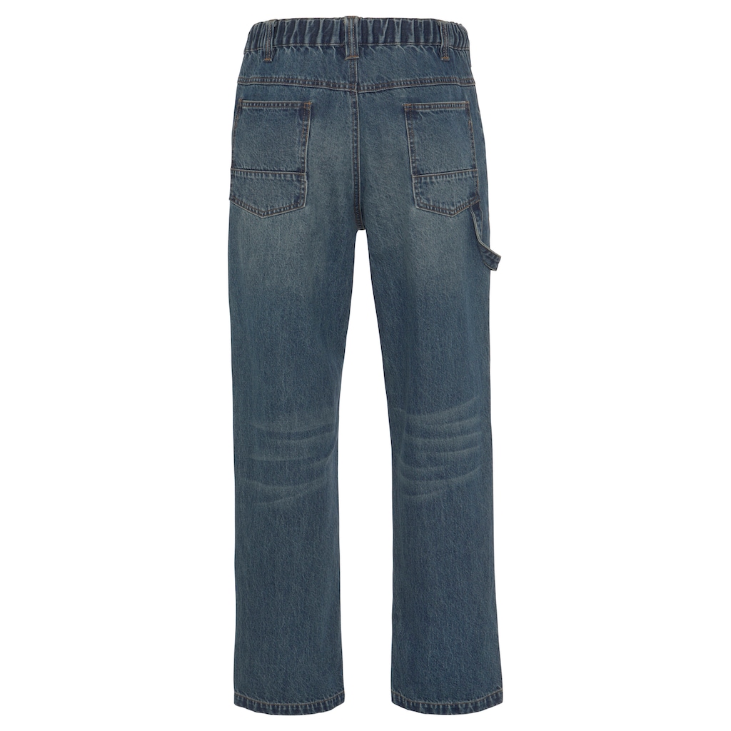 Northern Country Arbeitshose »Cargo Jeans«, (aus 100% Baumwolle, robuster Jeansstoff, comfort fit)