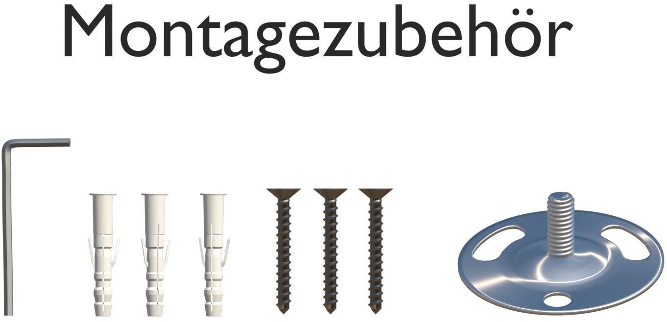 indeko Kombiträger, (1 St.), Ø 20 mm für Vorhangstangen und Innenlaufsysteme