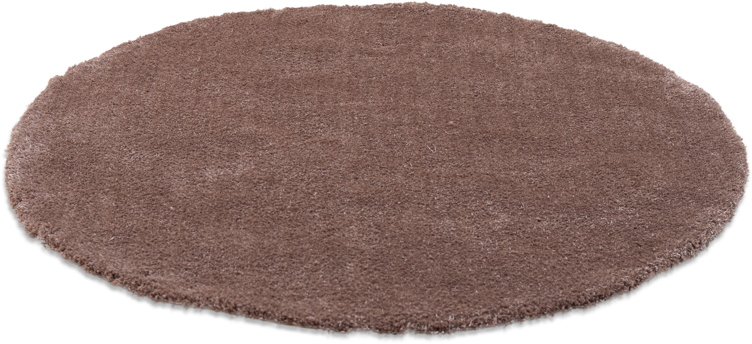 TOM TAILOR HOME Hochflor-Teppich »Soft«, rund, 35 mm Höhe, super weich und flauschig, ideal im Wohnzimmer & Schlafzimmer