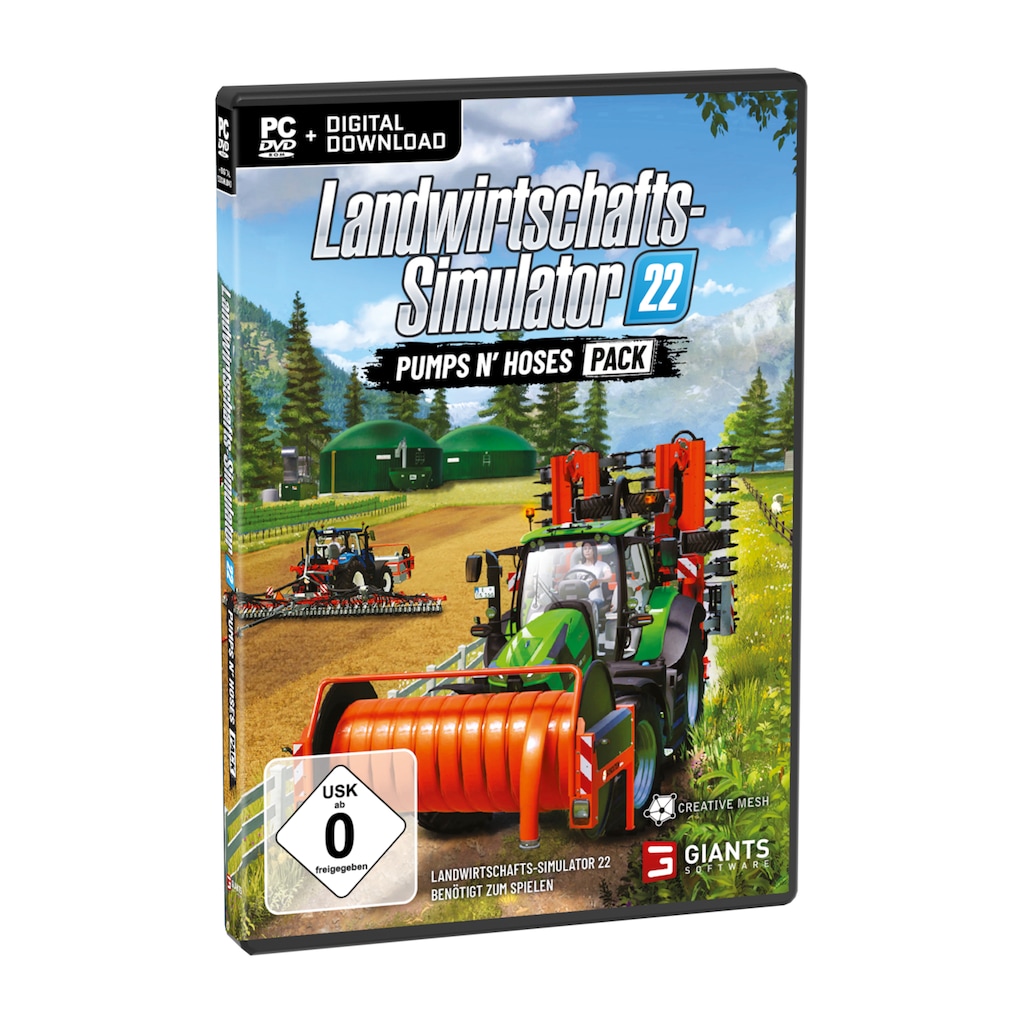 Astragon Spielesoftware »Landwirtschafts-Simulator 22: Pumps n’ Hoses Pack«, PC