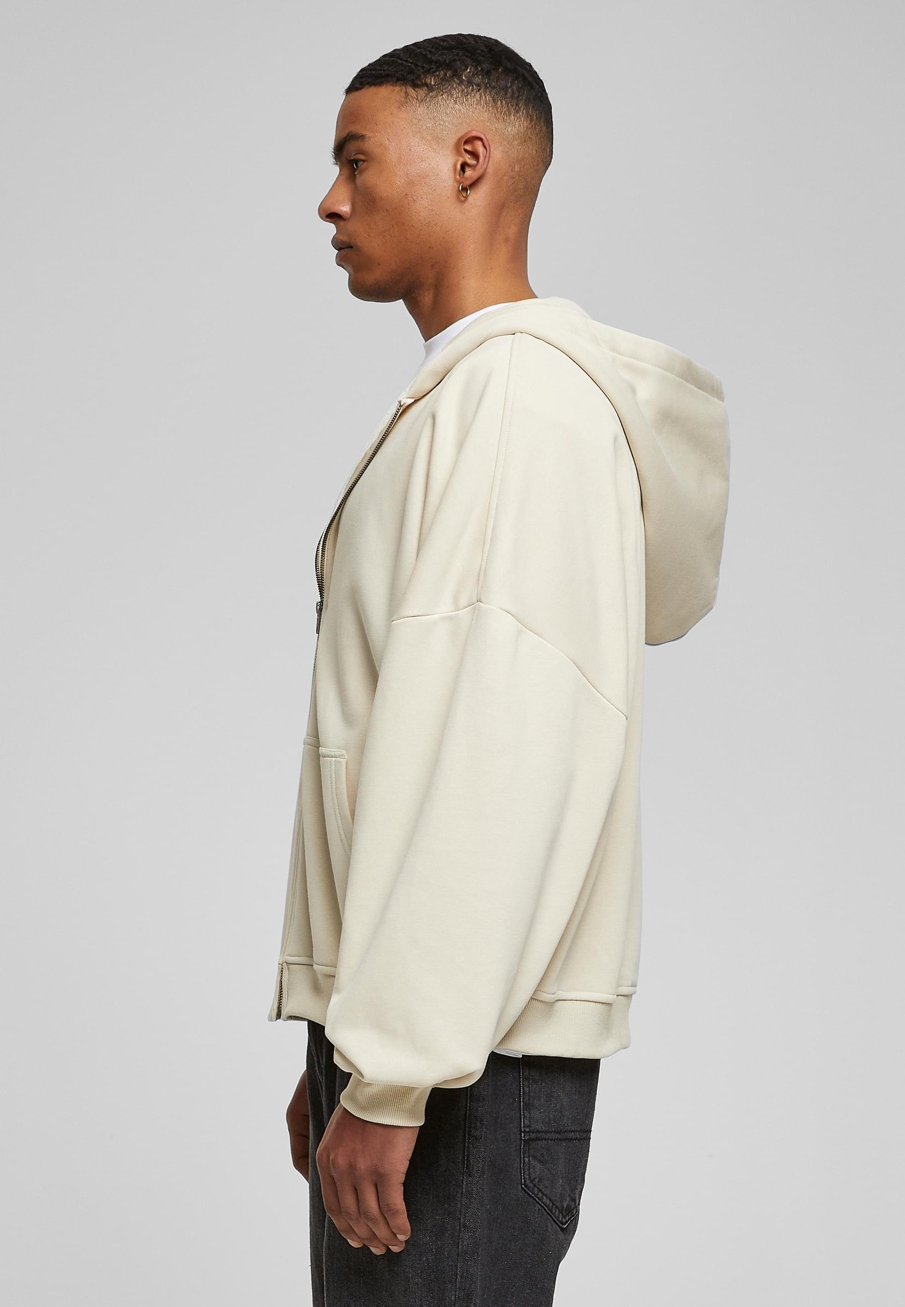 URBAN CLASSICS Sweatjacke »Urban Classics Herren 90's Zip Hoody« 1 Stk. tlg.