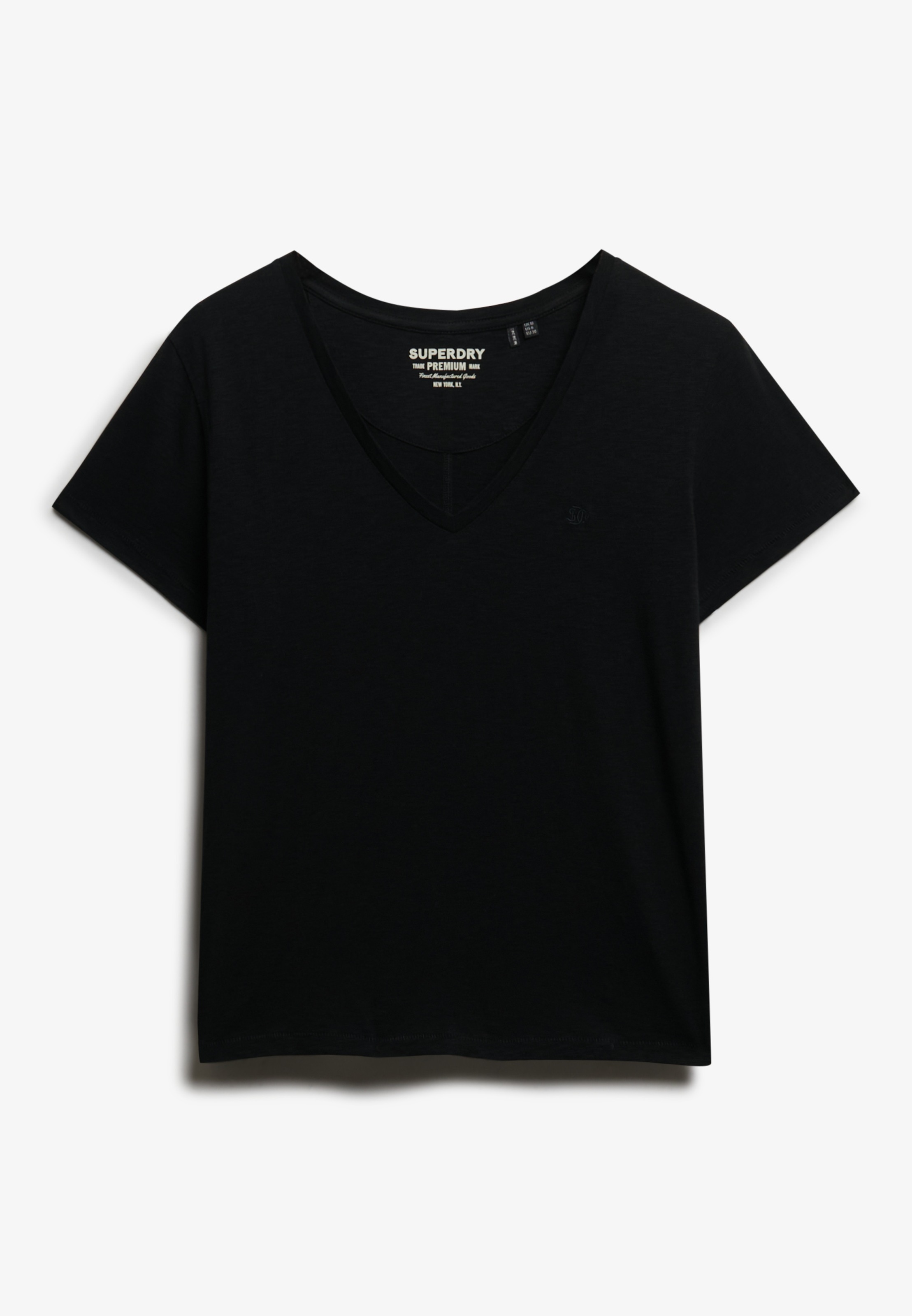 Superdry T-Shirt »STUDIOS SLUB EMB VEE TEE«