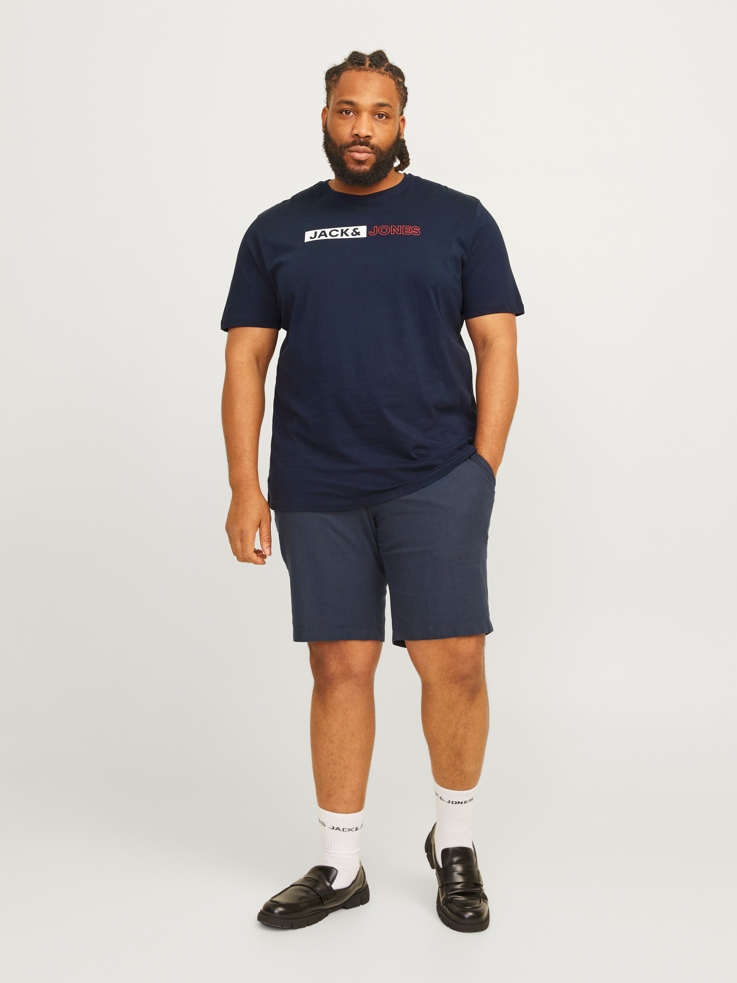 Jack & Jones PlusSize T-Shirt »JJECORP LOGO TEE PLAY SS O-N NOOS PLS«