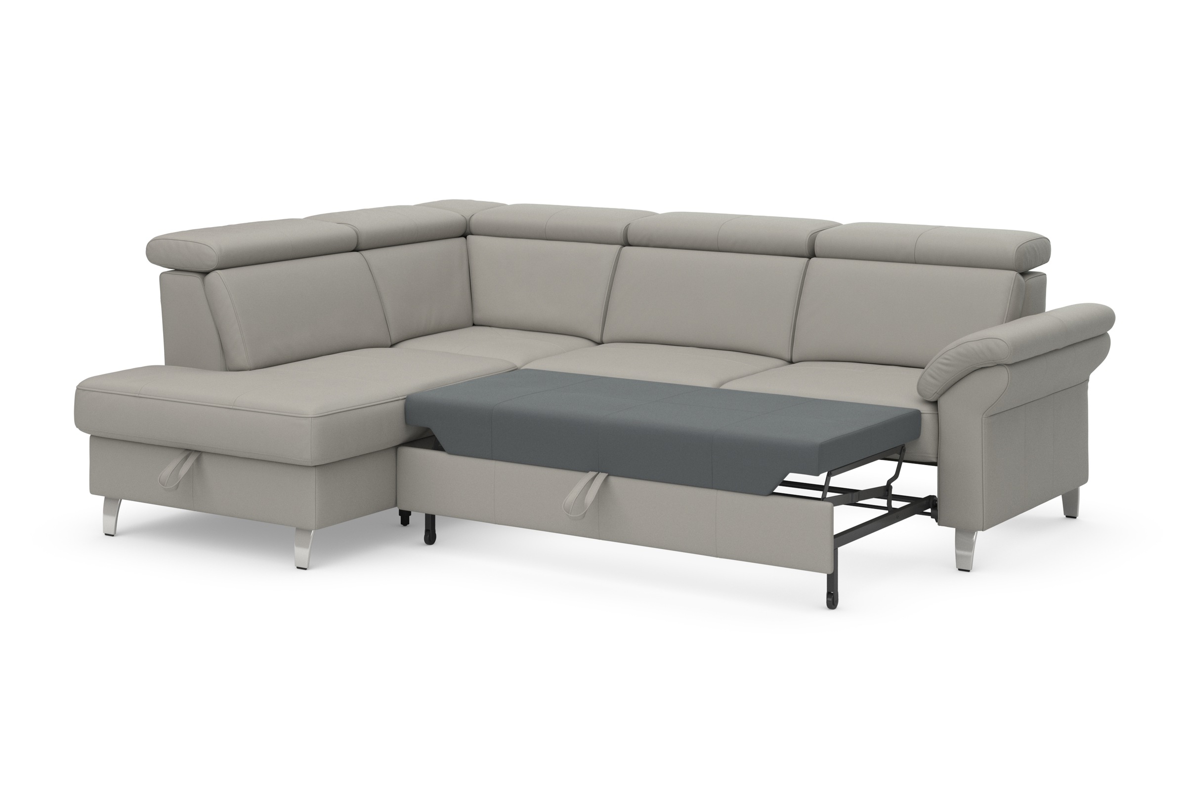 sit&more Ecksofa, inklusive Kopfteilverstellung, wahlweise mit Bettfunktion und Bettkasten