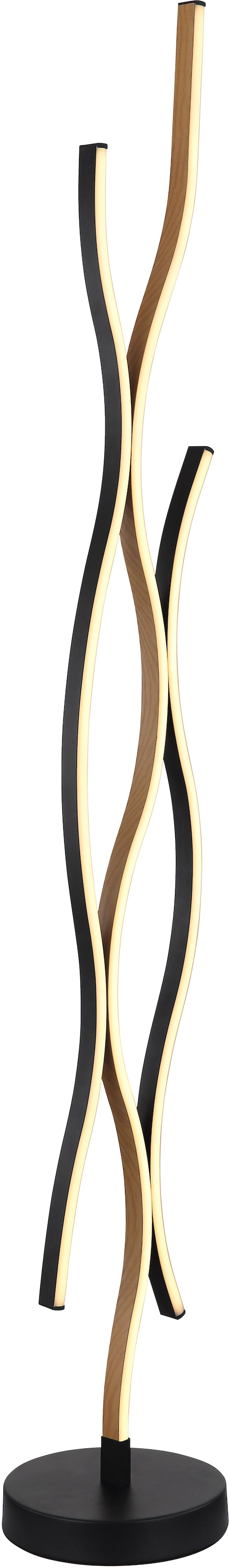 GLOBO LIGHTING LED Stehlampe »GERONIMO« LED-Modul 1 Stk. Warmweiß Stehleuchte, Wohnzimmer, Schlafzimmer, Flur