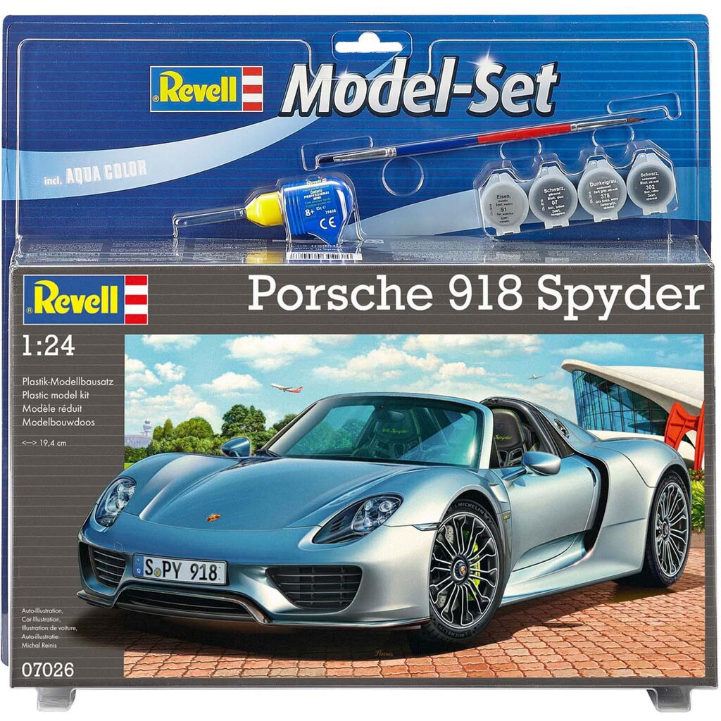 Revell® Modellbausatz »Porsche 918 Spyder«, 1:24