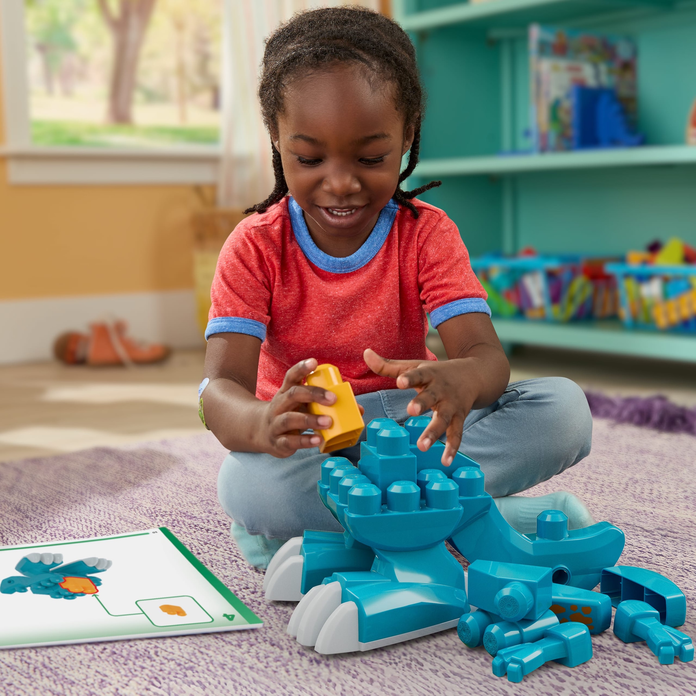 MEGA BLOKS Spielbausteine »MEGA BLOKS Bau- und Beiß-Dino«