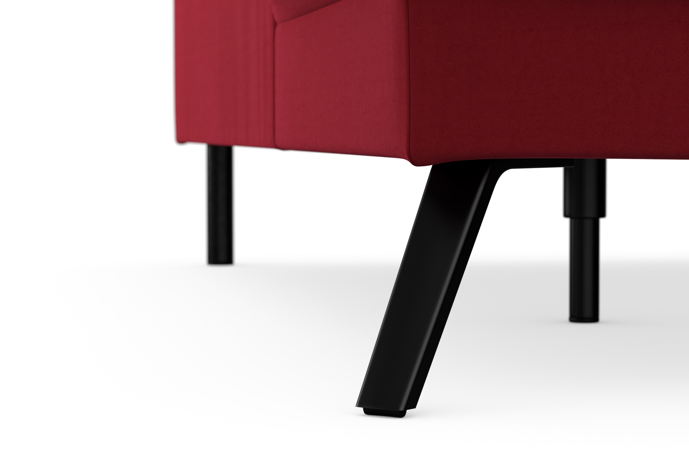 sit&more Ecksofa »Lindholm L-Form«, mit Sitztiefenverstellung und Federkern
