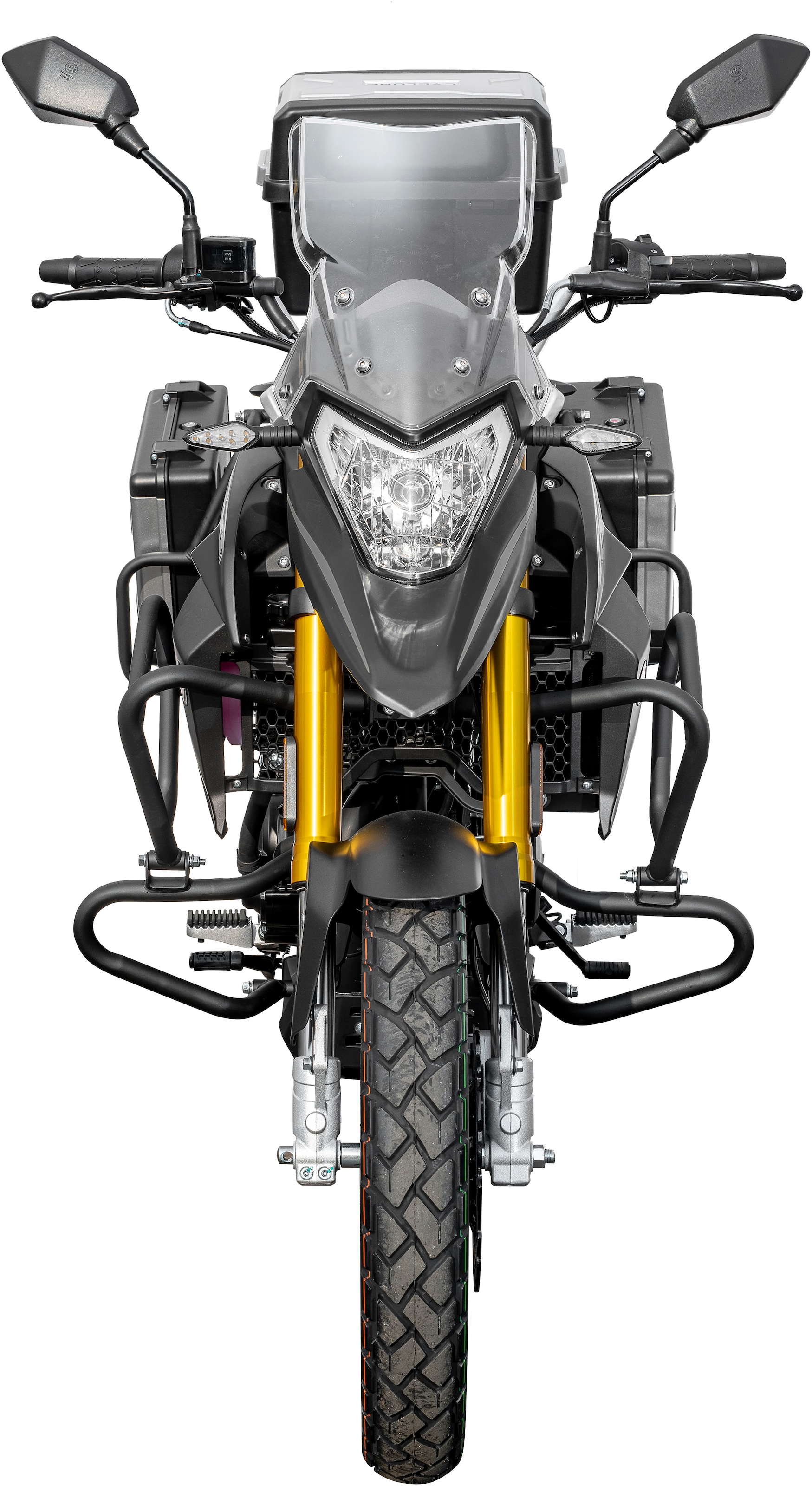 Cyclone Motorrad »RX1 Pro, 125, E5+, Adventure« 124 cm³ 99 km/h Euro 5+ 15 11 kW, 15 PS, ABS, 125er Adventure, digitales Cockpit