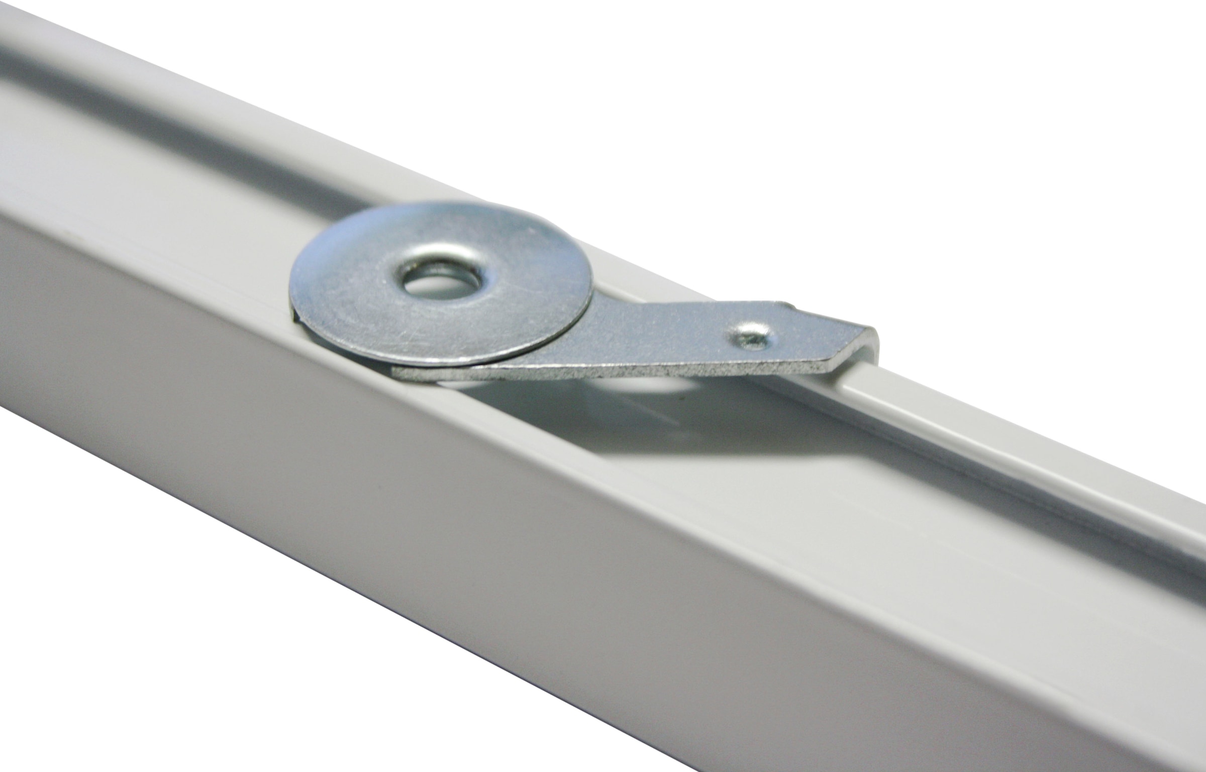 GARDINIA Deckenträger für Sichtschutz »Luna«, (2 St.), Serie Aluminium-VHS Set Luna