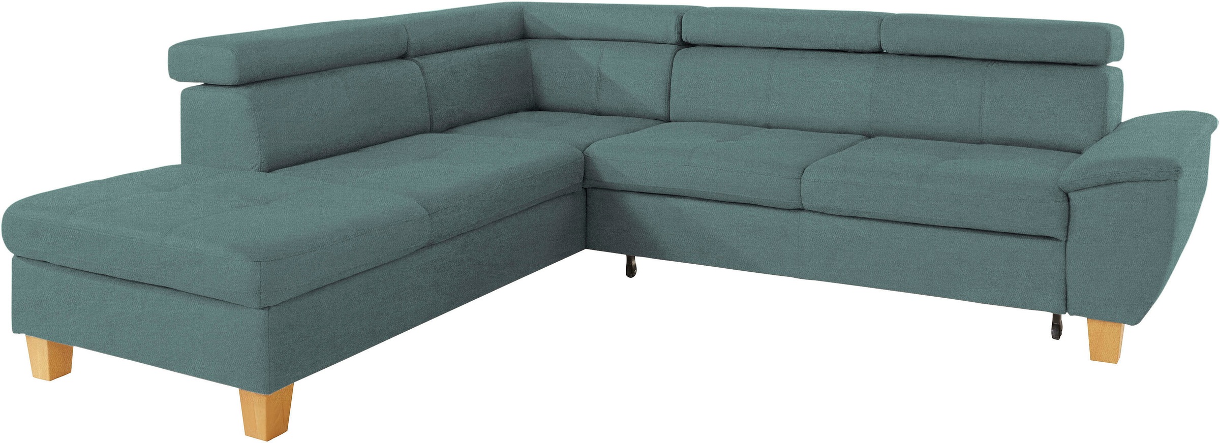 exxpo - sofa fashion Ecksofa »Enya, hoher Sitzkomfort, Breite 266cm, bequem günstig online kaufen