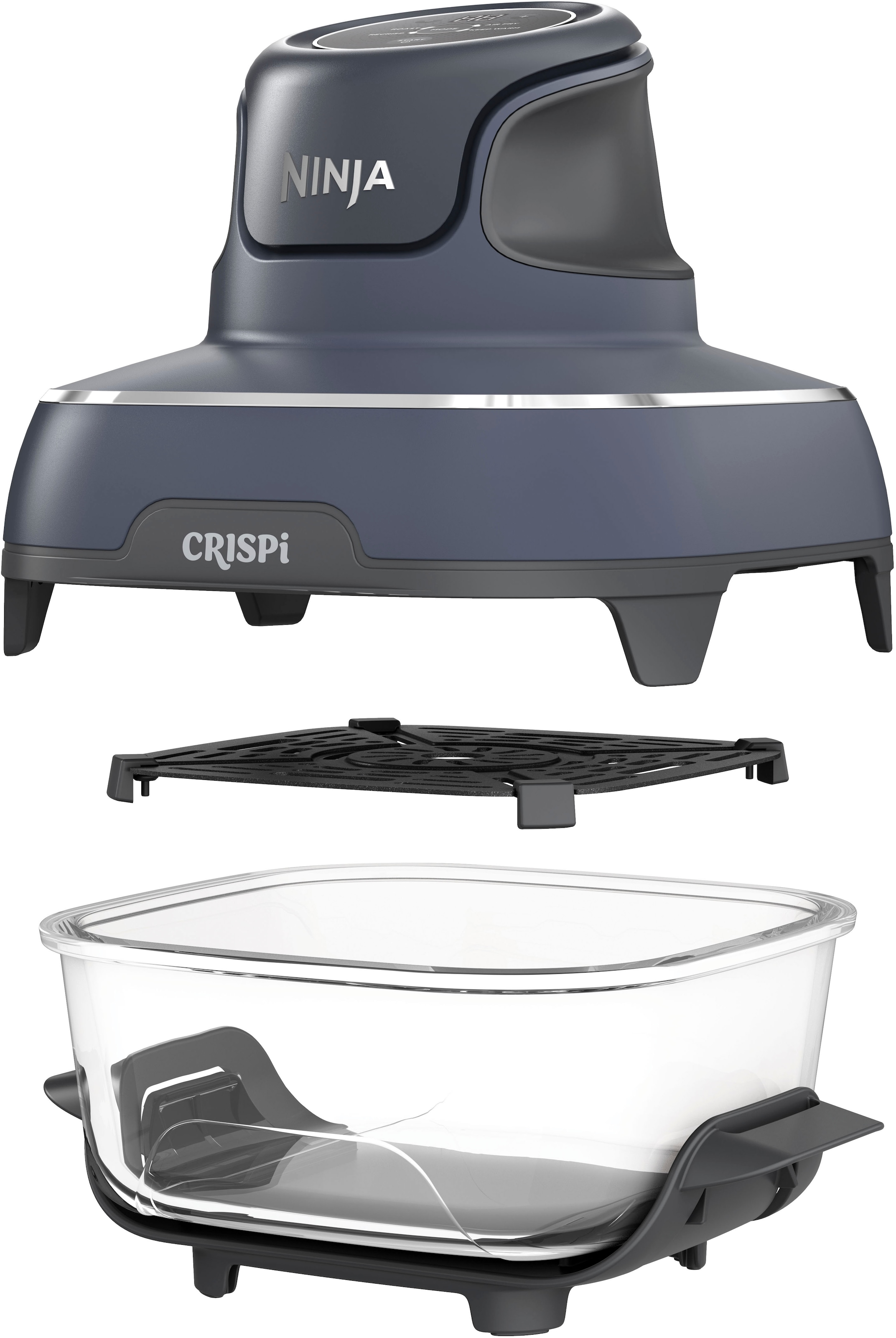 NINJA Heißluftfritteuse »CRISPi 4-in-1 Cyber Space - FN101EUGY« 1700 W tragbar