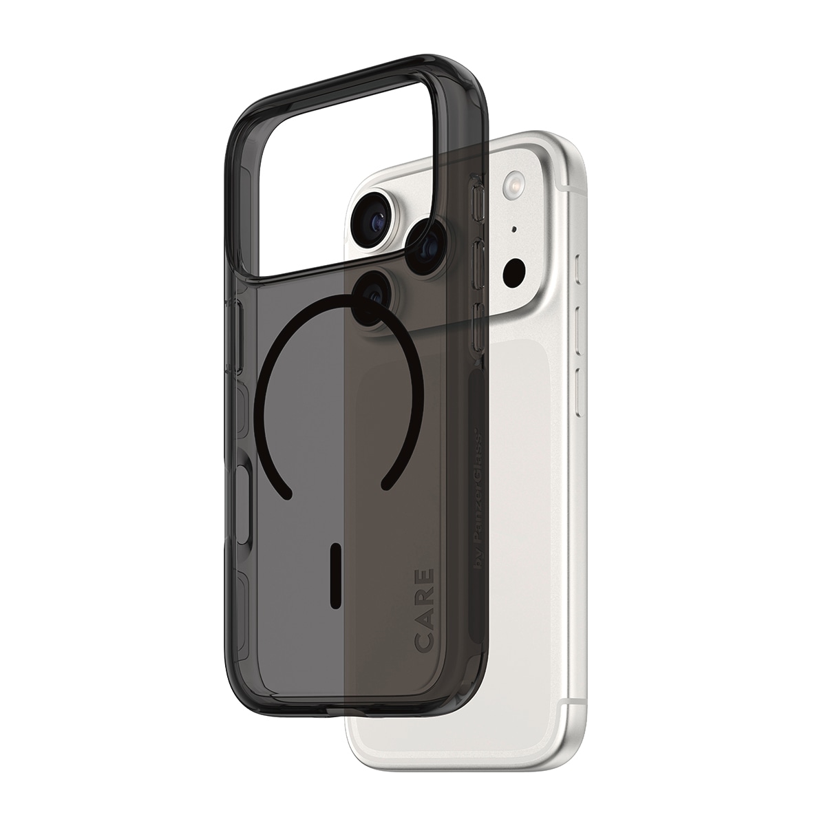 CARE by PanzerGlass Handyhülle »Smokey Case für Apple iPhone 17 Pro« Apple iPhone 17 Pro