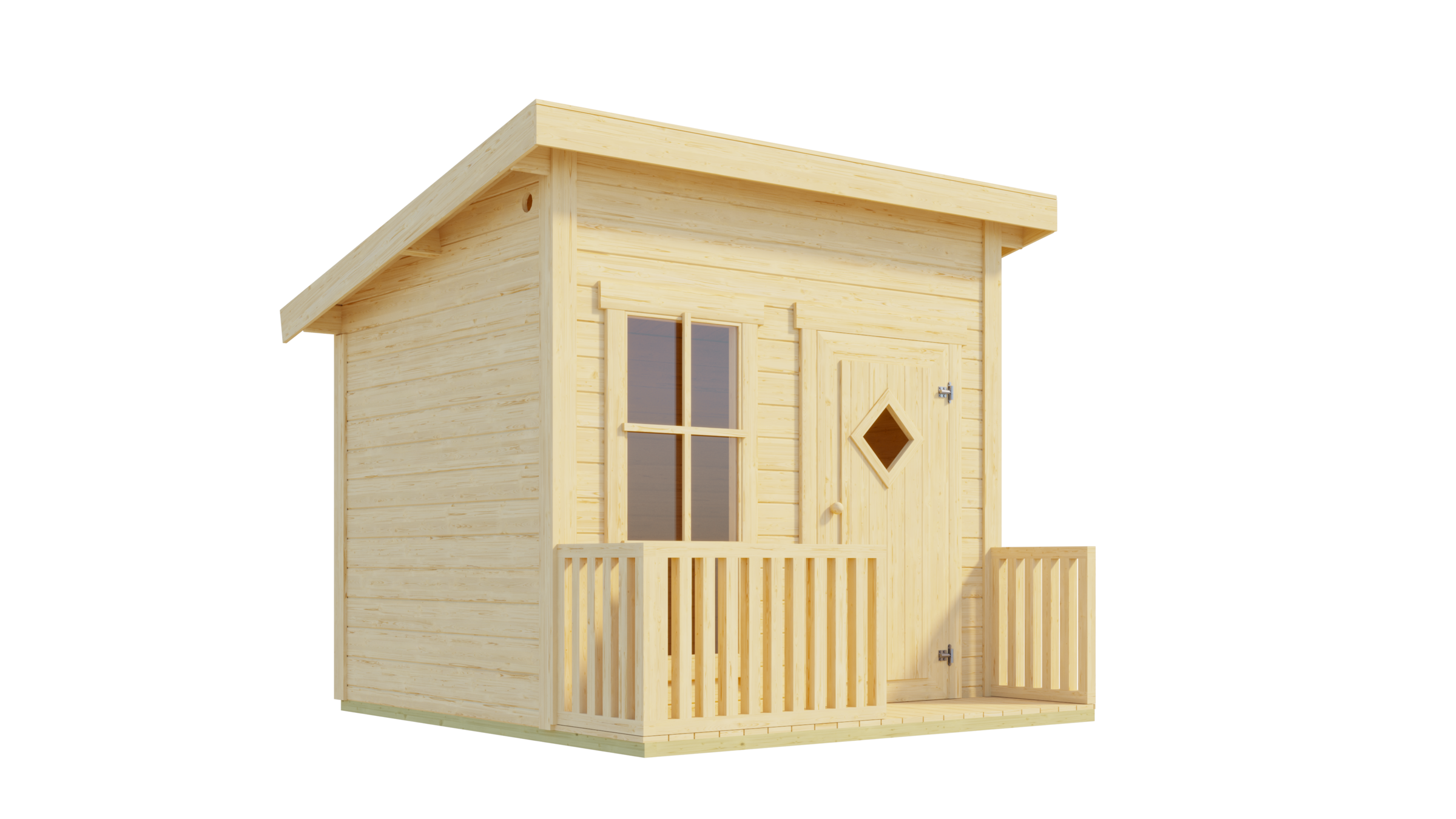 Nordic Holz Spielhaus »FLIPP«, BxTxH: 230x191x188 cm