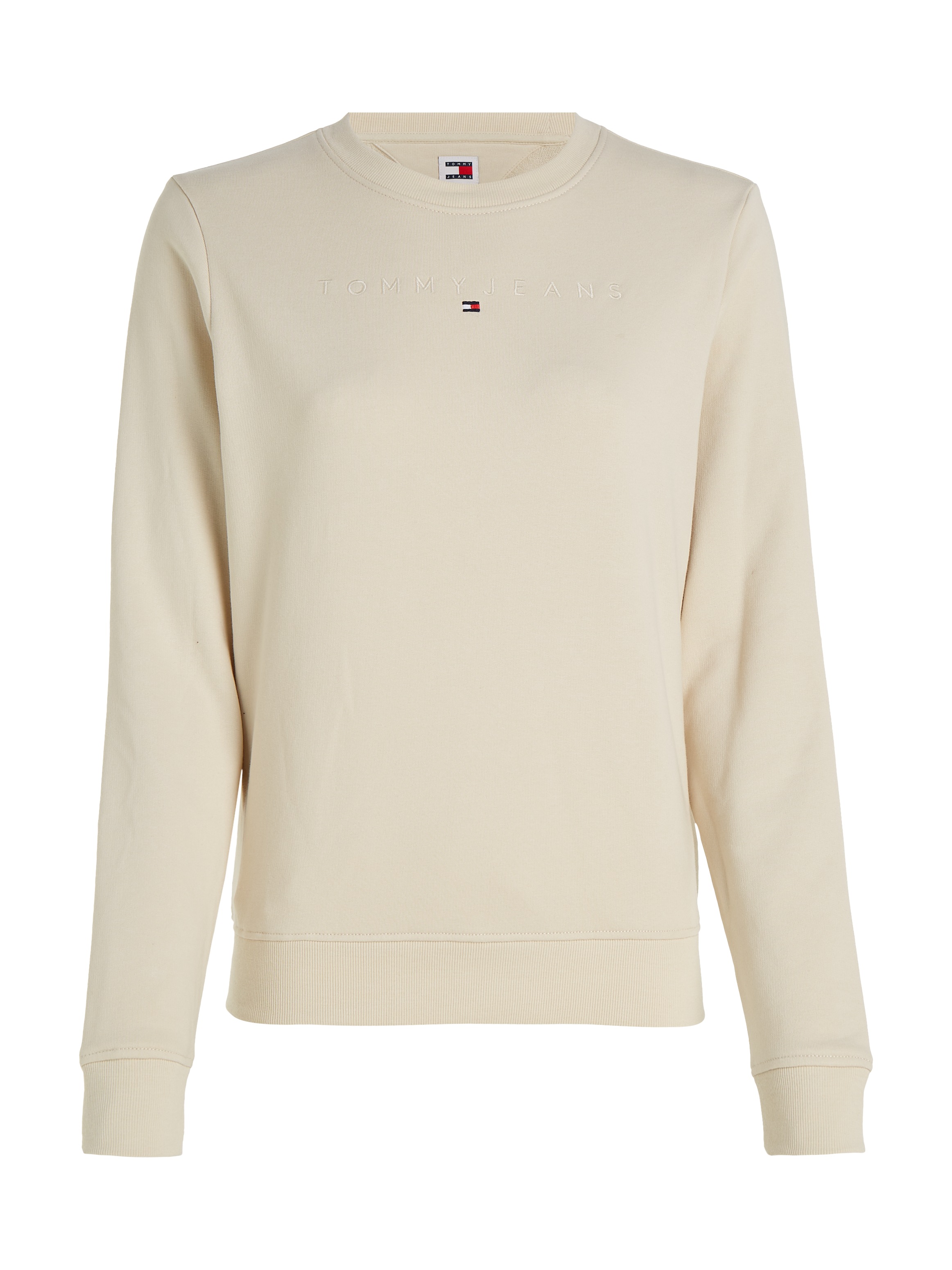 Tommy Jeans Curve Sweatshirt »TJW REG LINEAR CREW EXT«, in Großen Größen mit Logoschriftzug