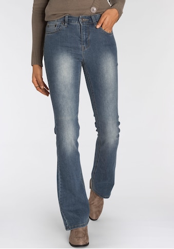 Bootcut-Jeans »Shaping«, High Waist