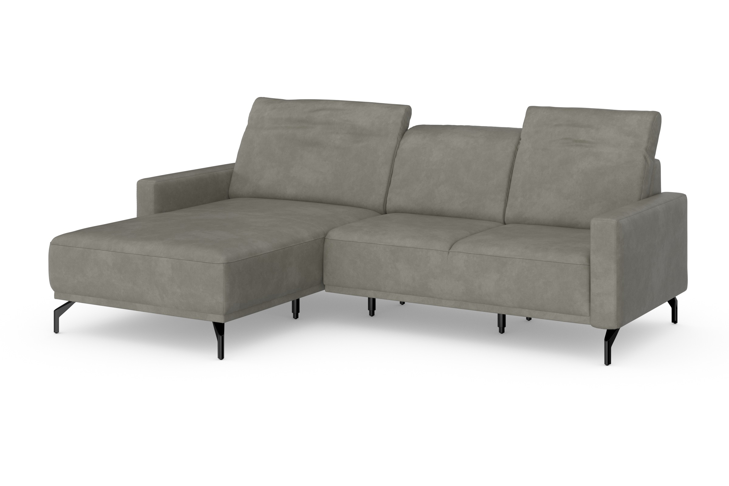 sit&more Ecksofa »Bailando L-Form«, wahlweise mit Kopfteilverstellung und Vorziehsitz, motorisch