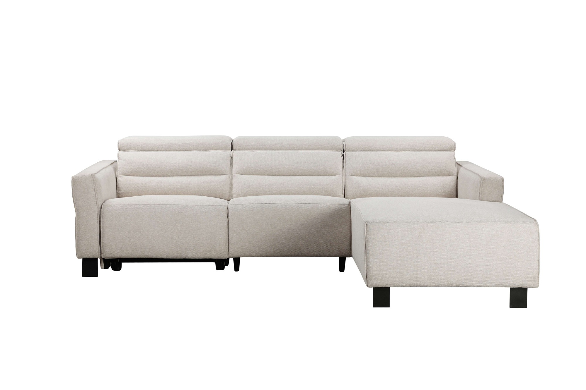 Places of Style Ecksofa »Carpari, L-Form, 263 cm, manuelle o. elektrische R günstig online kaufen