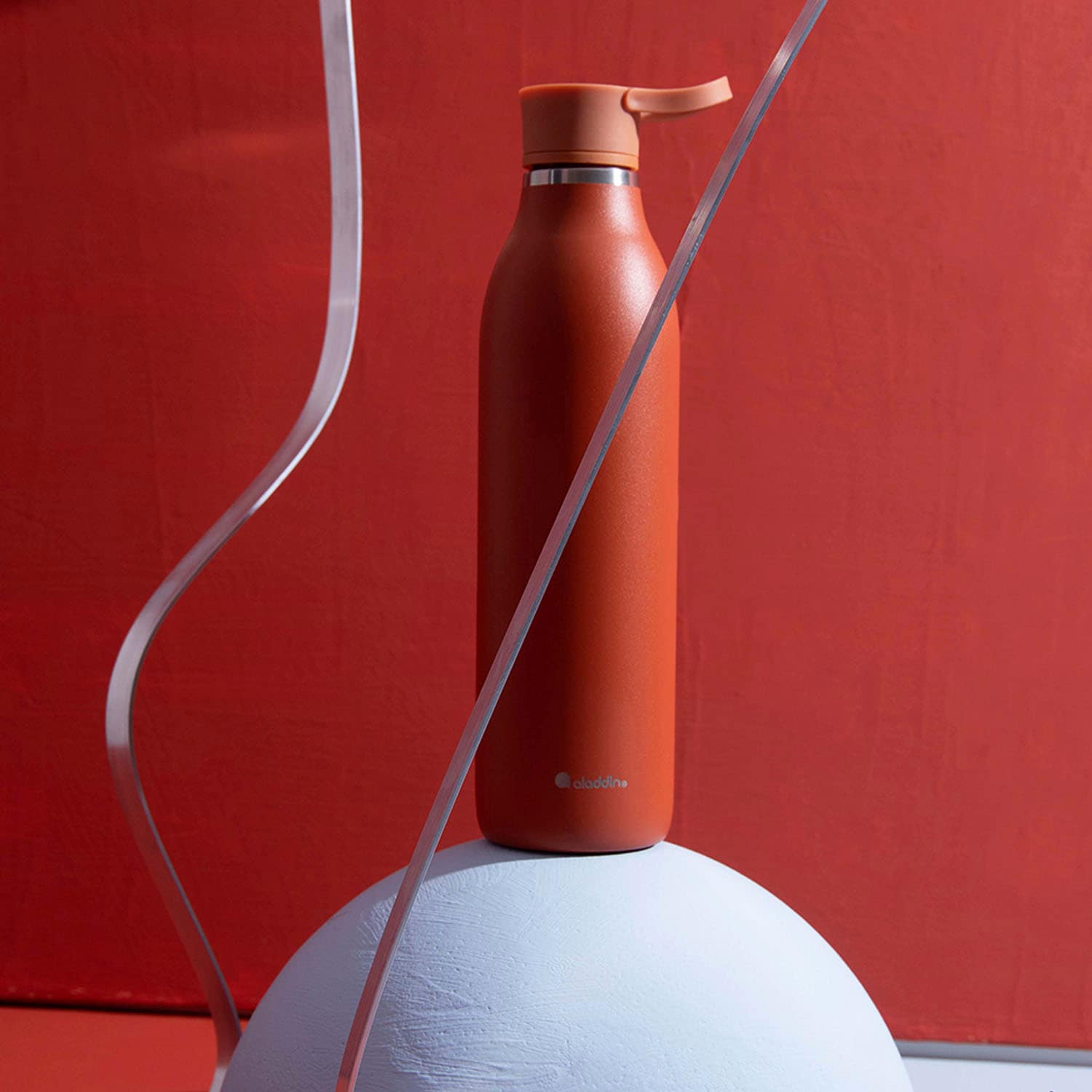 aladdin Trinkflasche »City Loop« Edelstahl, 600 ml