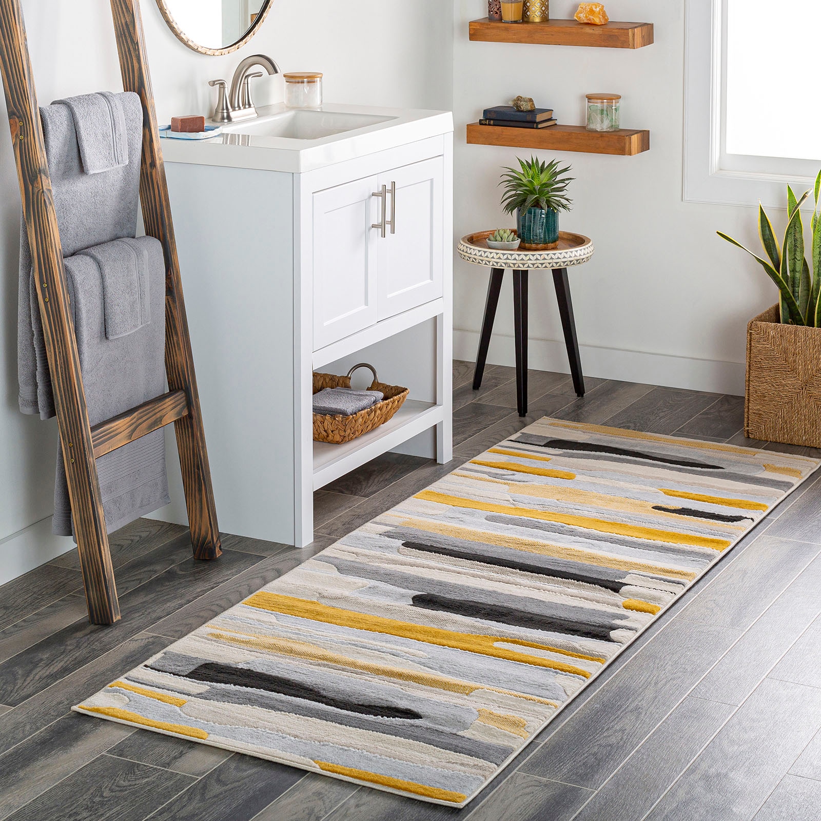 Livabliss Teppich »HOUSTON«, rechteckig, 11 mm Höhe, Skandi Design, Modern günstig online kaufen