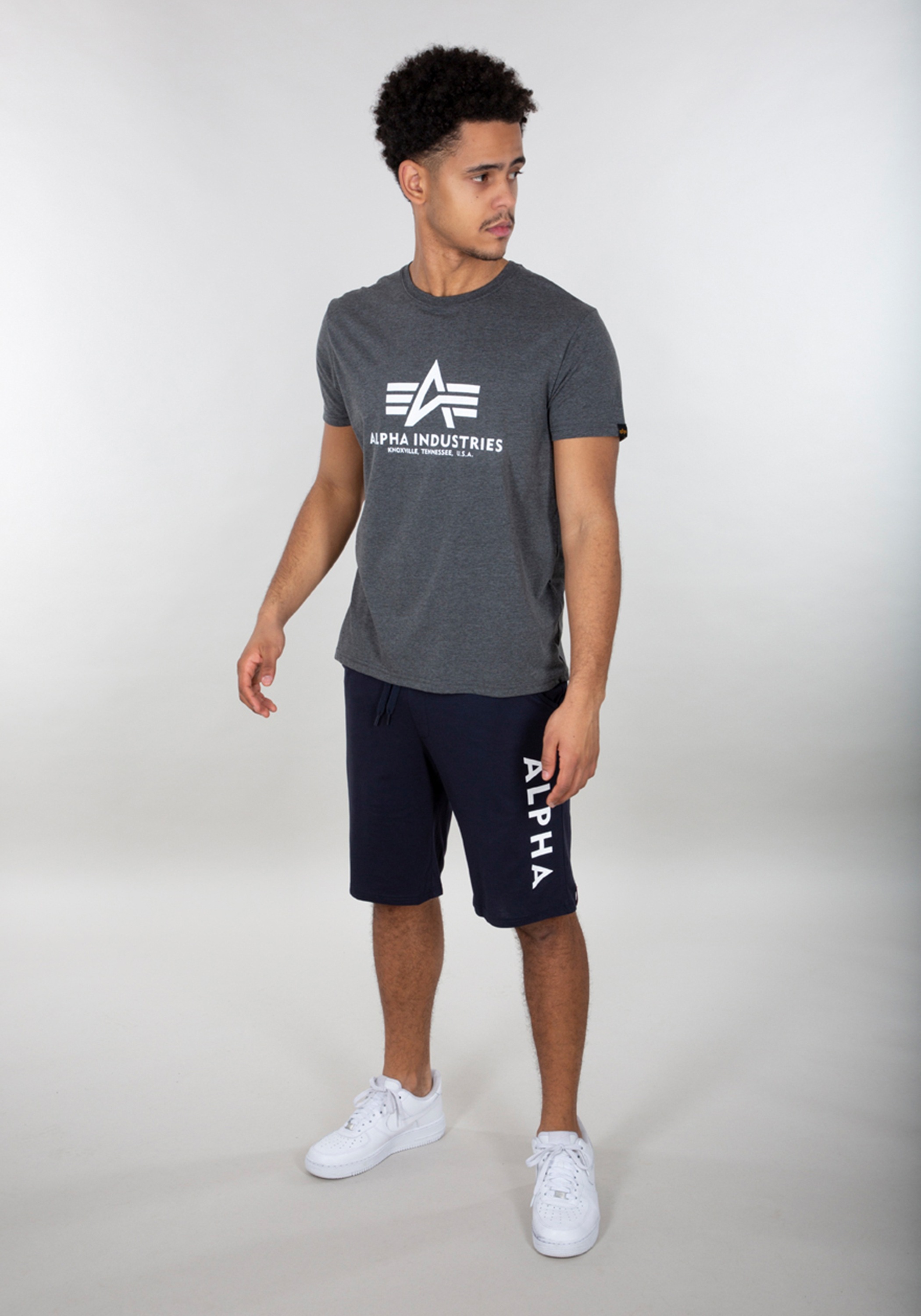 3. Bild von Alpha Industries Sweatshorts »Alpha Industries Men - Shorts Alpha Jersey Short«
