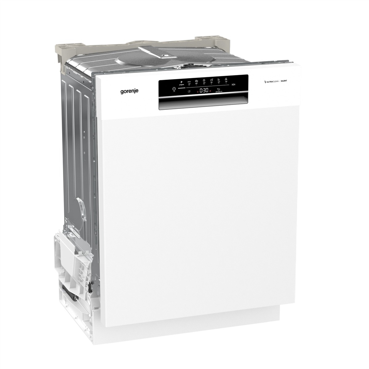 GORENJE Unterbaugeschirrspüler »GU 642 E90W«, 13 Maßgedecke, AquaStop