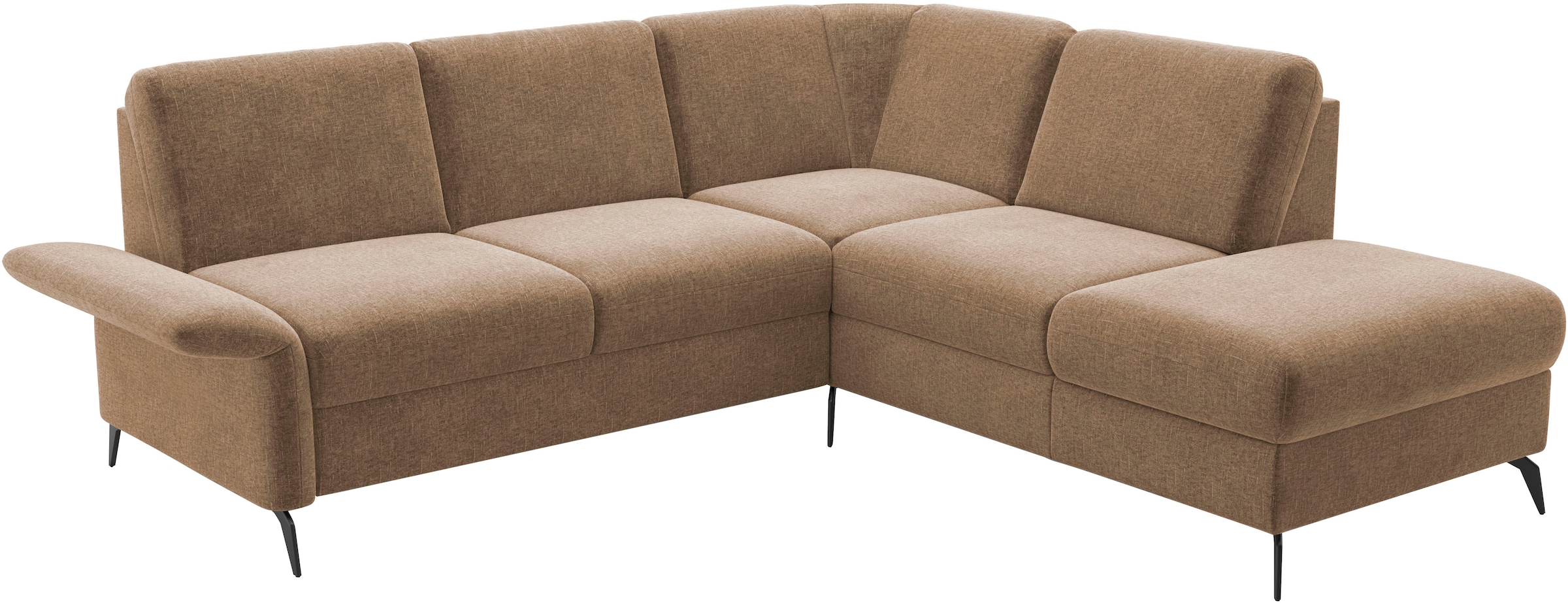 Home affaire Ecksofa »Rochelle«, optional: Armteilverstellung, klappbar, Bettkasen